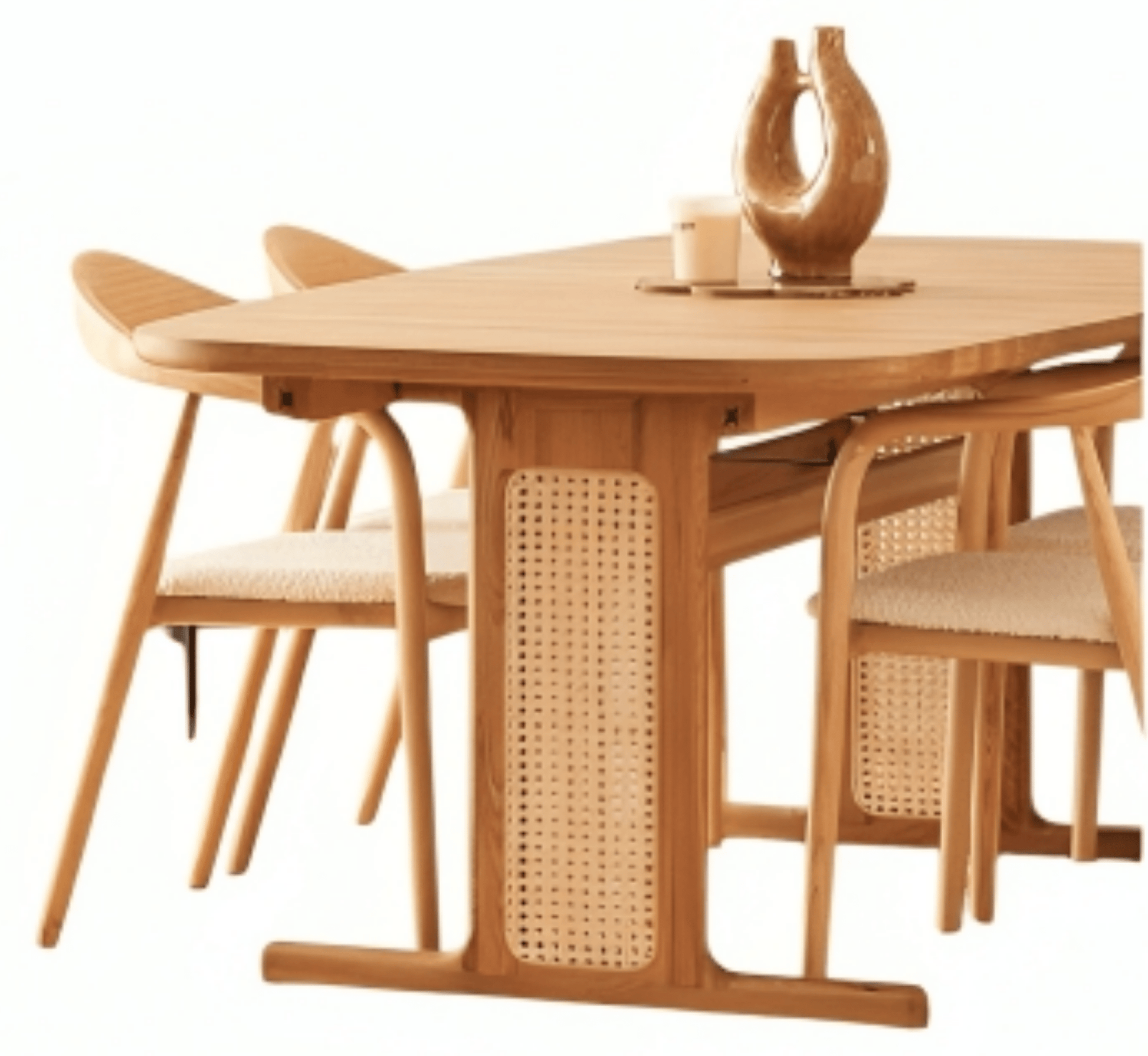 Harmony Wooden Dining Table Set