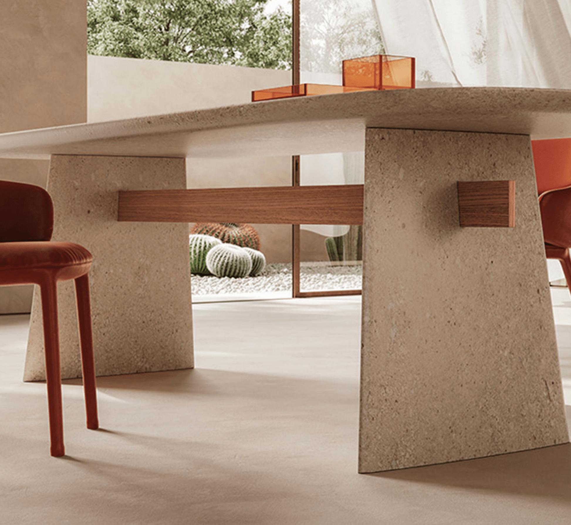 Arth Wooden Dining Table Set