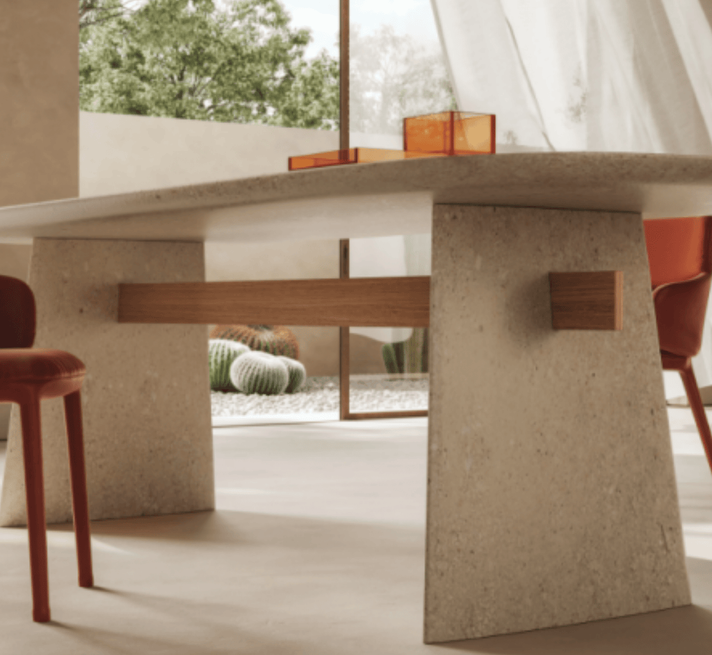 Arth Wooden Dining Table Set