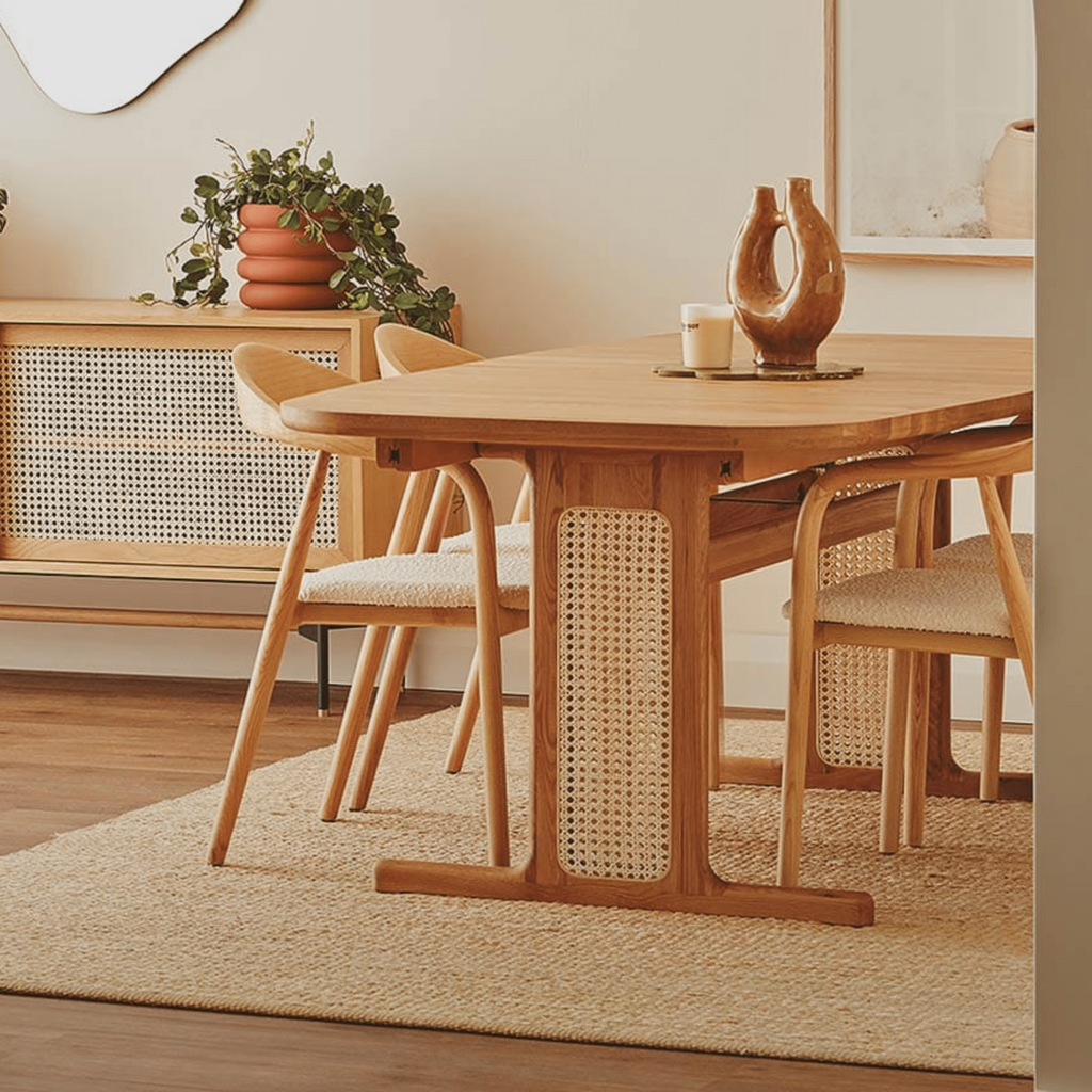 Harmony Wooden Dining Table Set