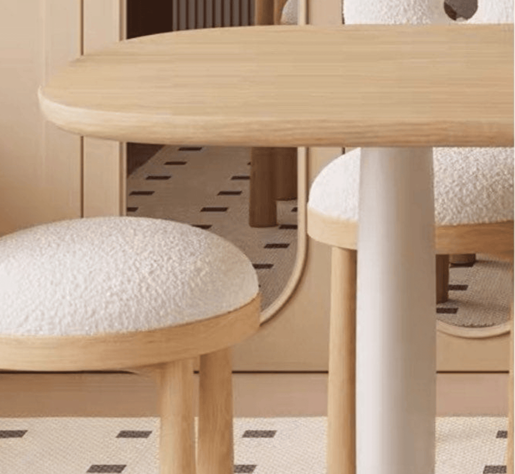 Ohana Wooden Dining Table Set