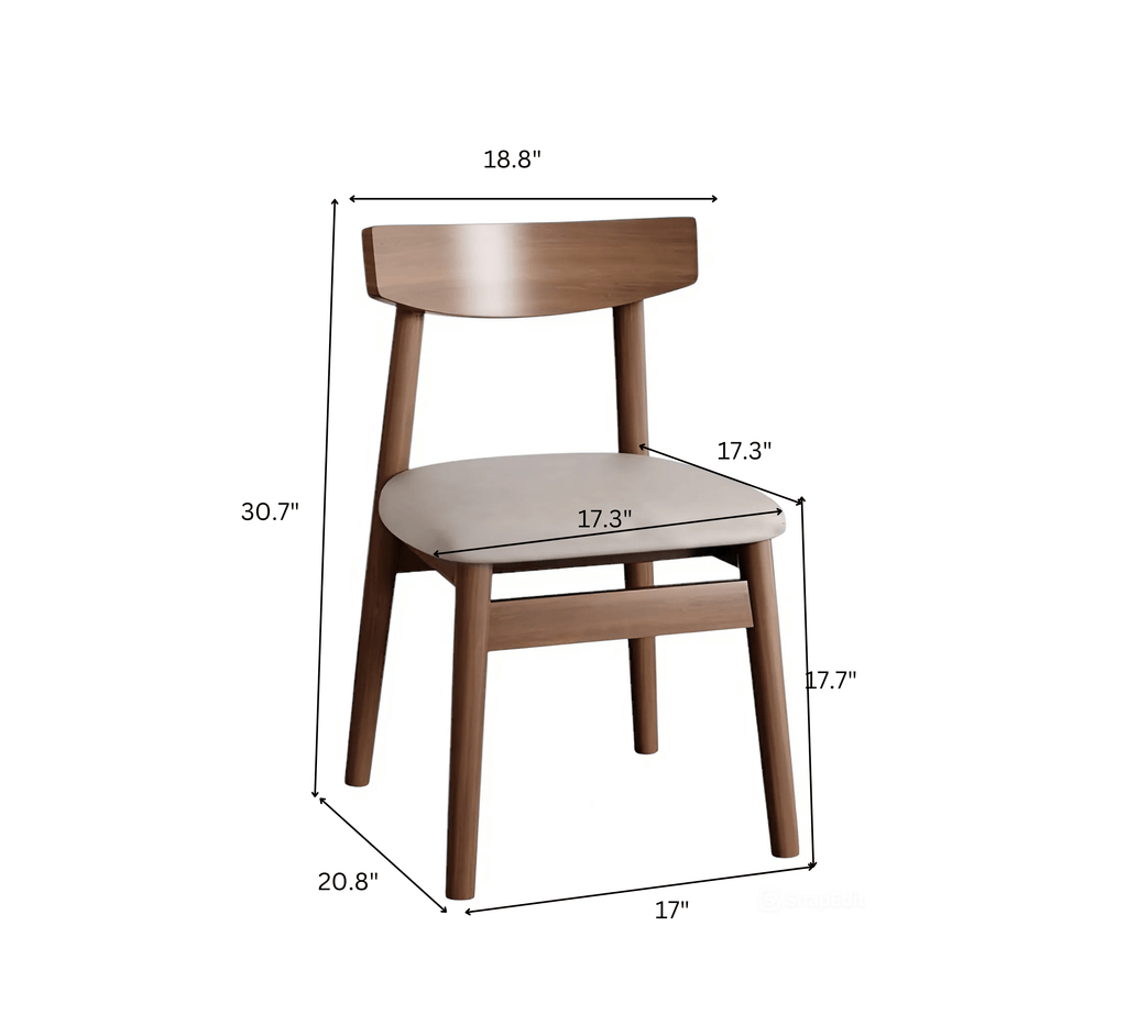 Panache Marble-Top Wooden Dining Table Set
