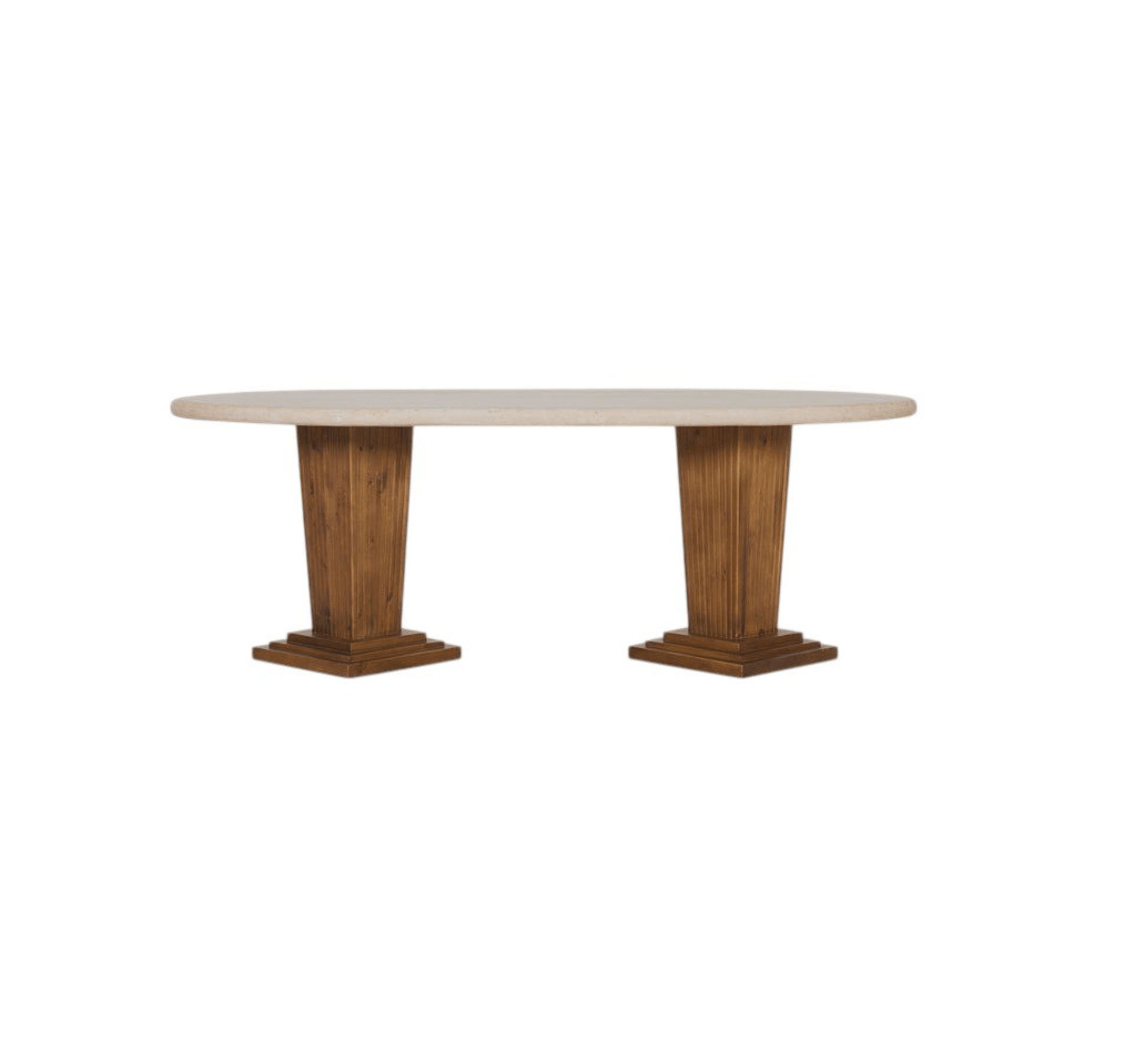 Roman Wooden Dining Table Set