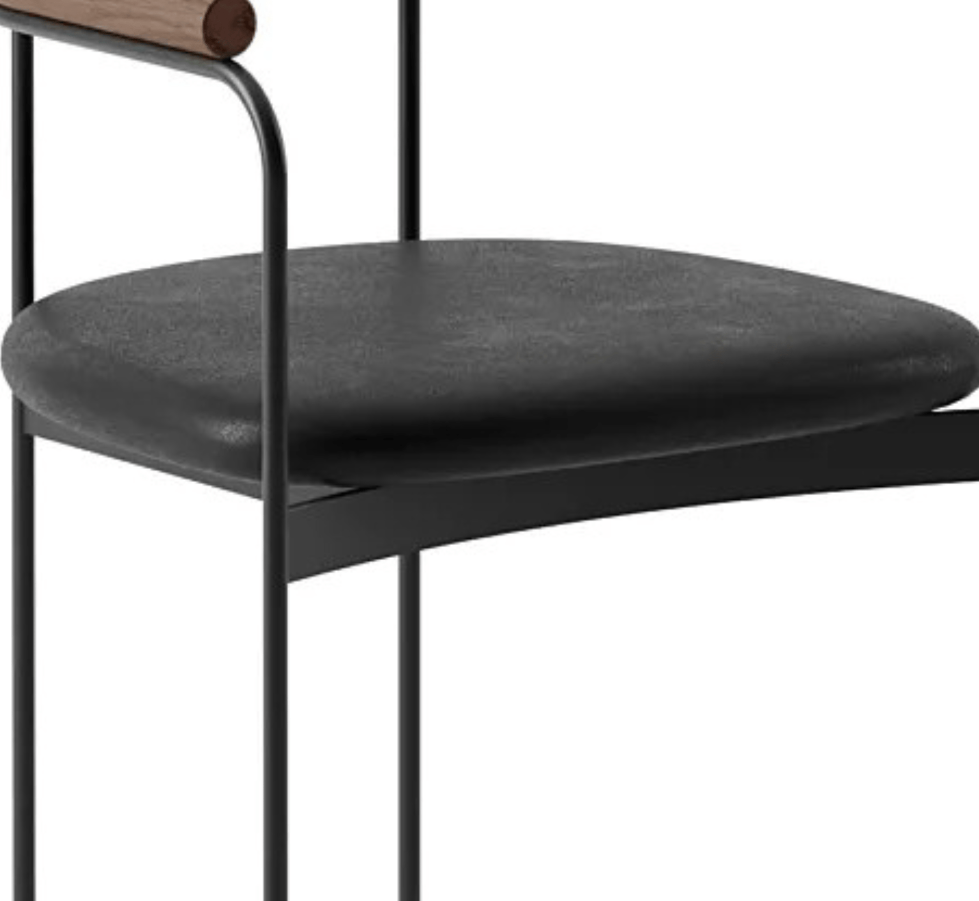 Sculpted Wooden Dining Table Set