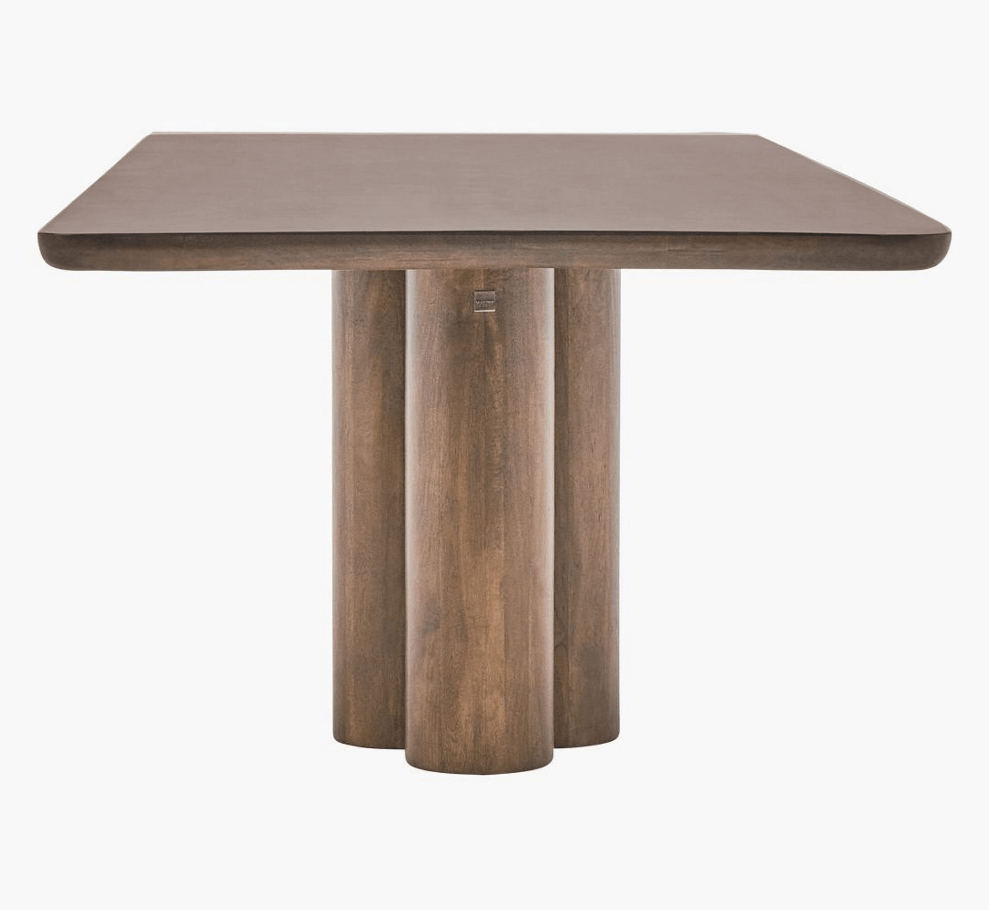 Sculpted Wooden Dining Table Set