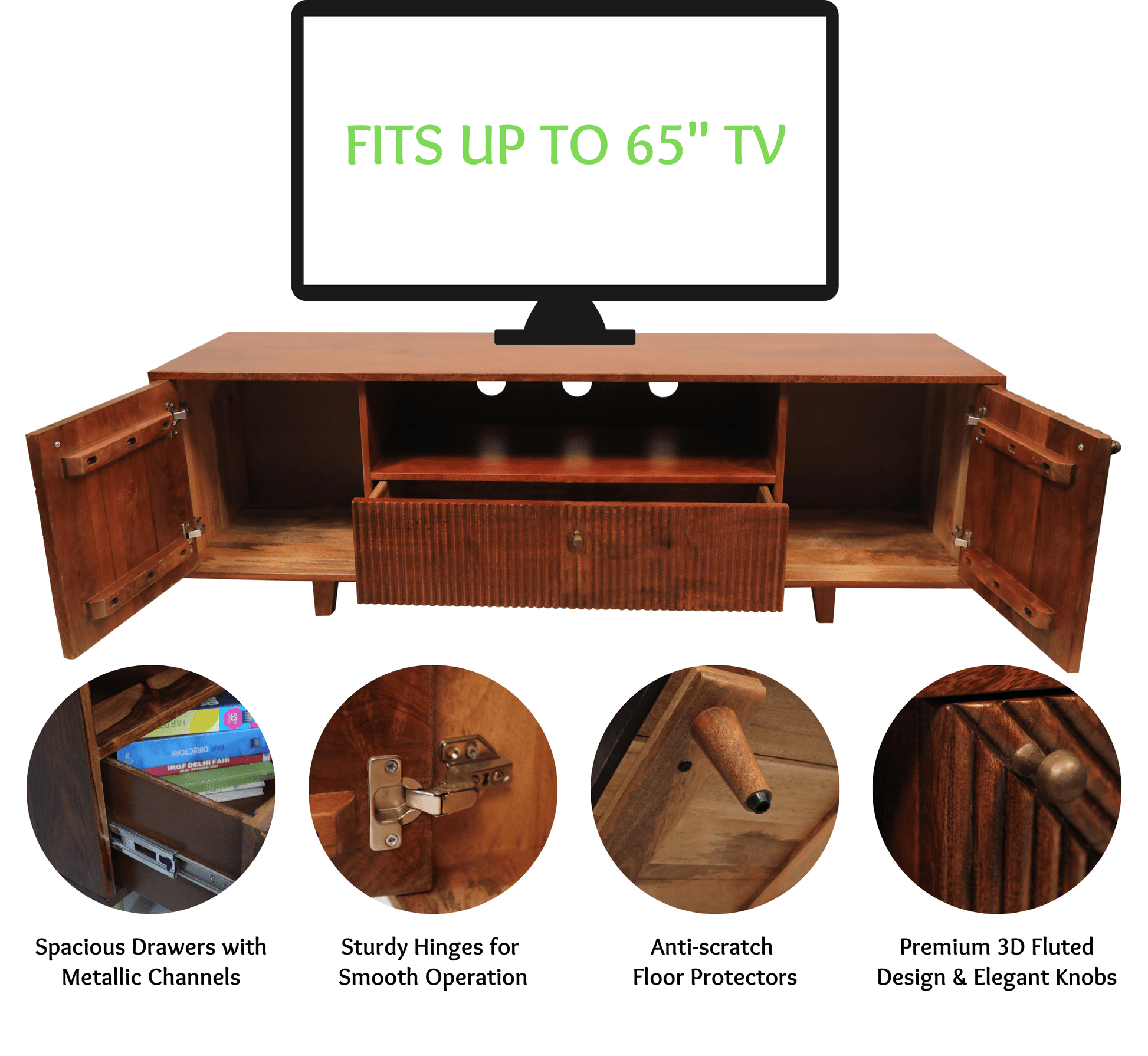 Sloan Wooden TV Cabinet