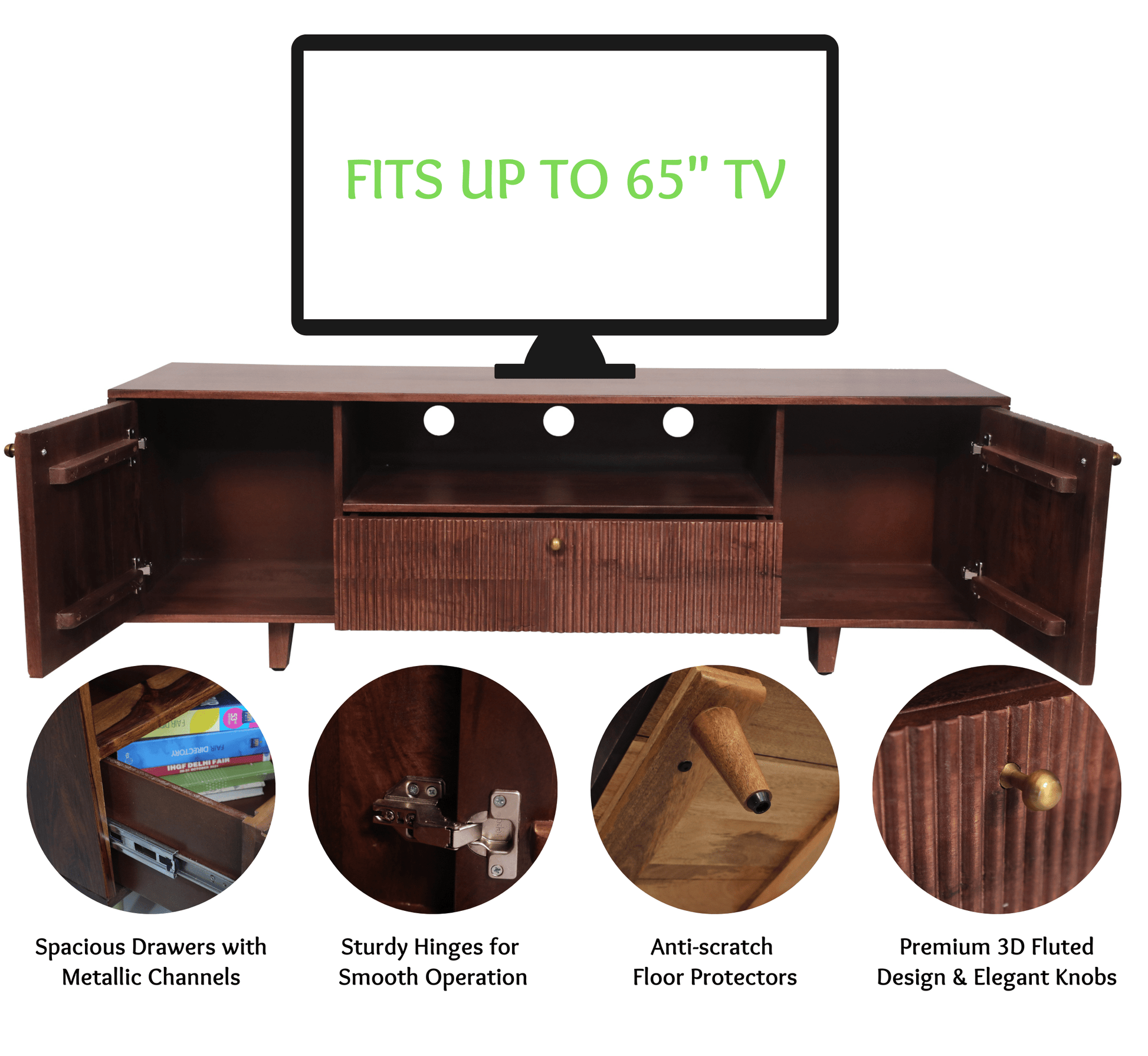 Sloan Wooden TV Cabinet