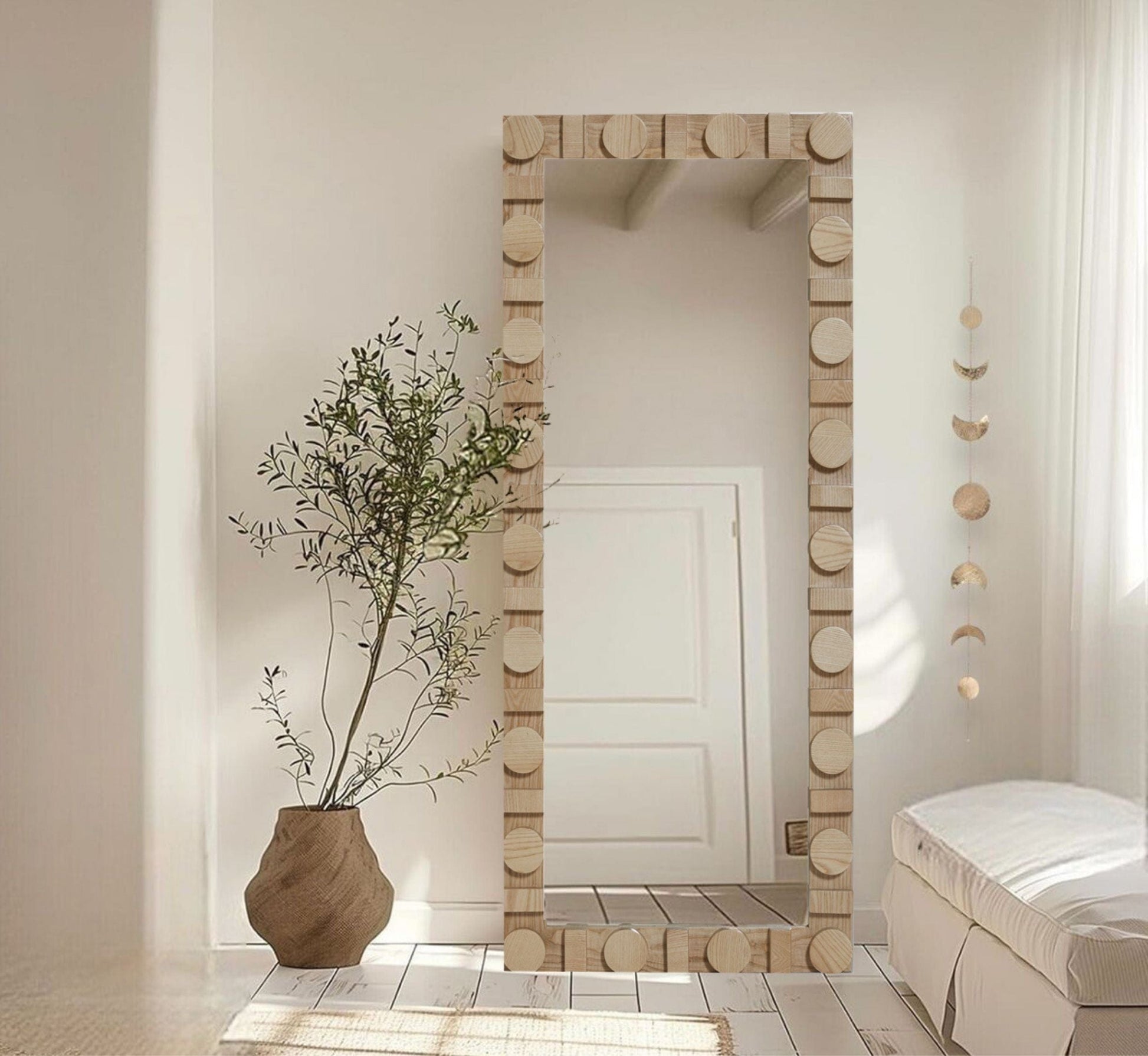 Alchemy Wooden 6FT Floor Mirror