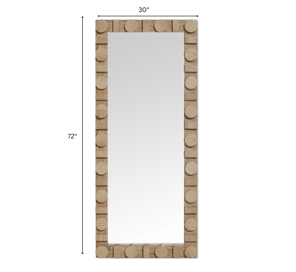 Alchemy Wooden 6FT Floor Mirror