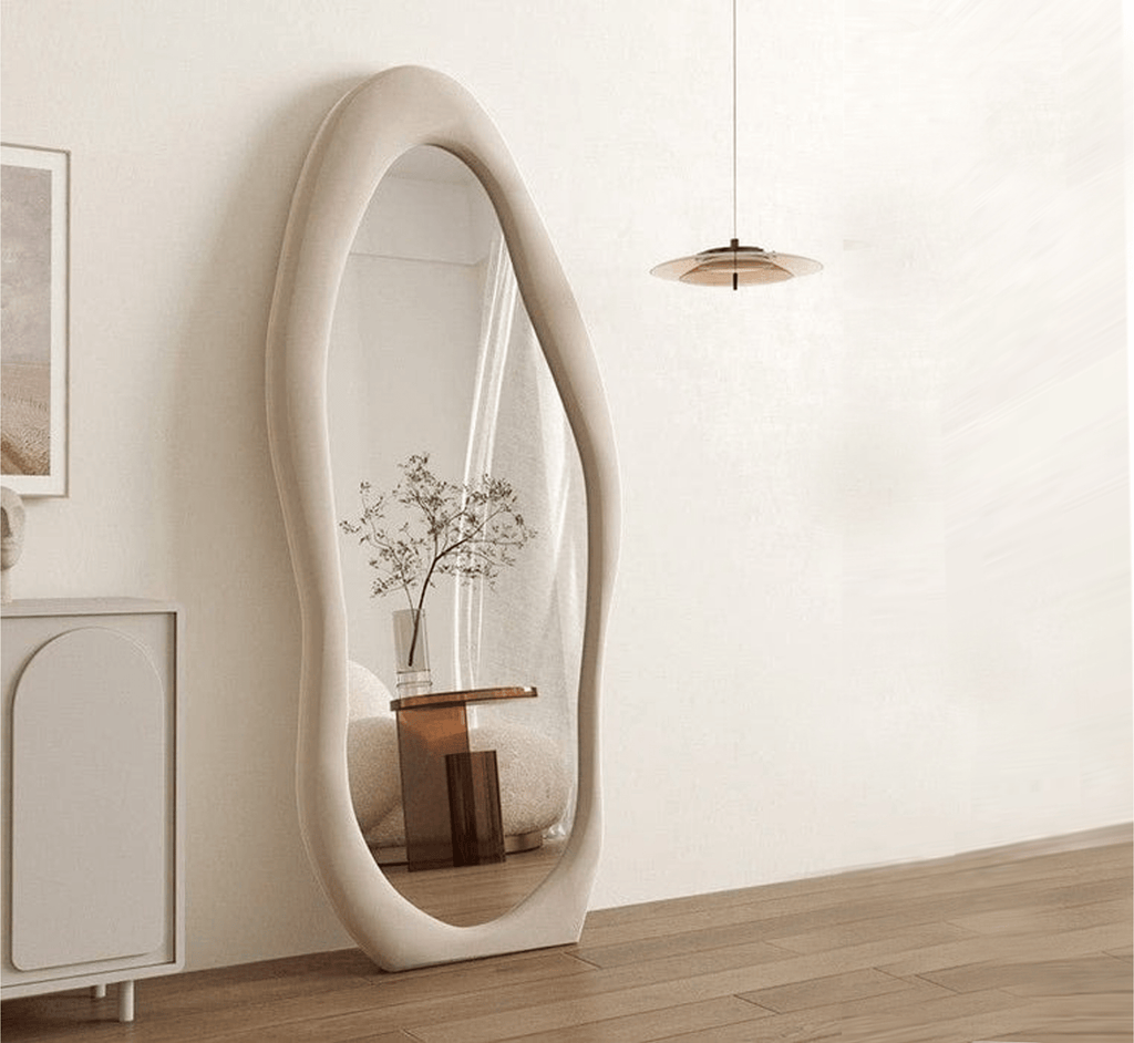 Arth Upholstered 5.5FT Floor Mirror