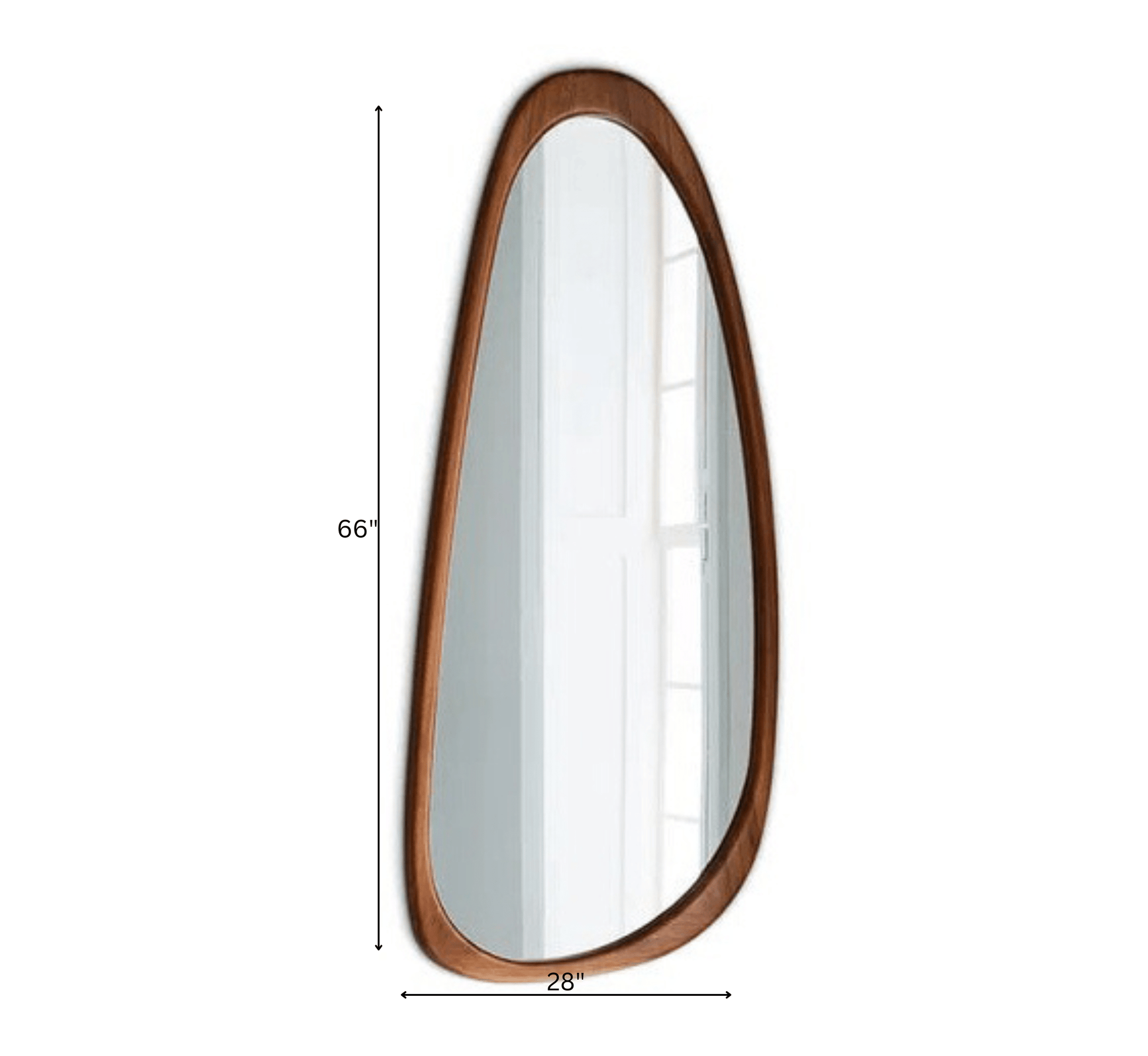 Arth Wooden 5.5FT Floor Mirror
