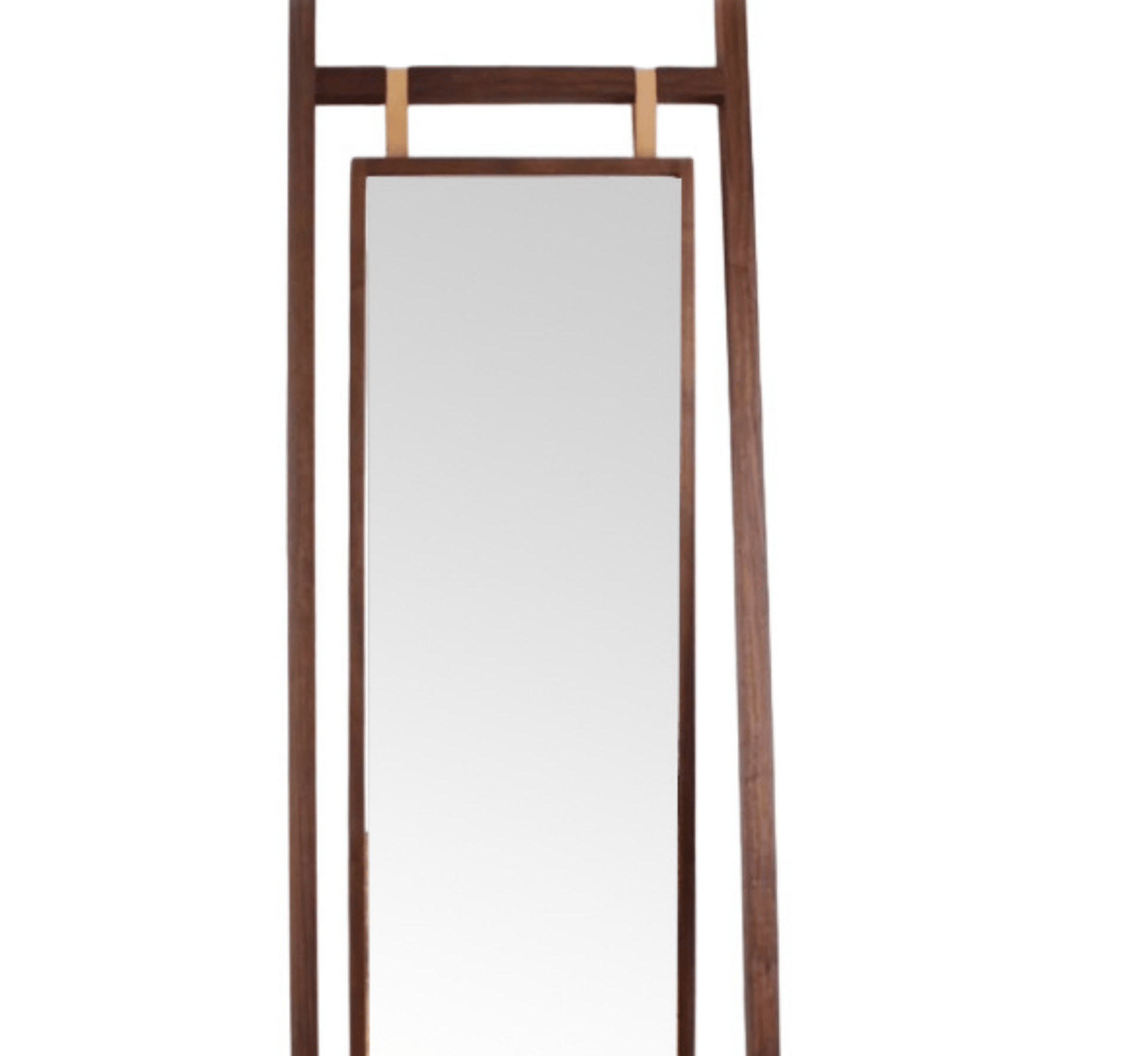 Elevated Wooden 6FT Floor Mirror