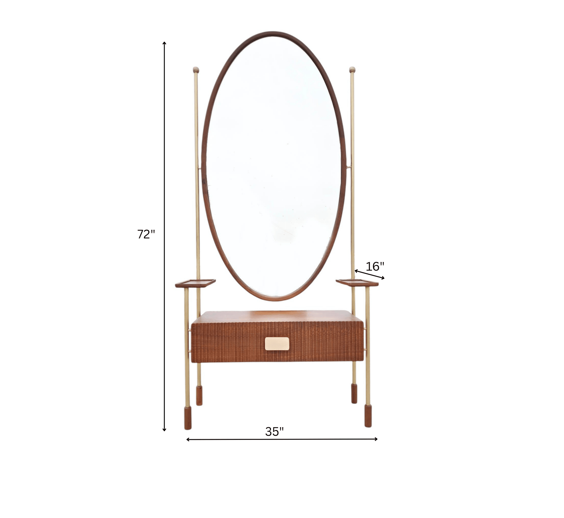 Essentia 6FT Dressing Mirror
