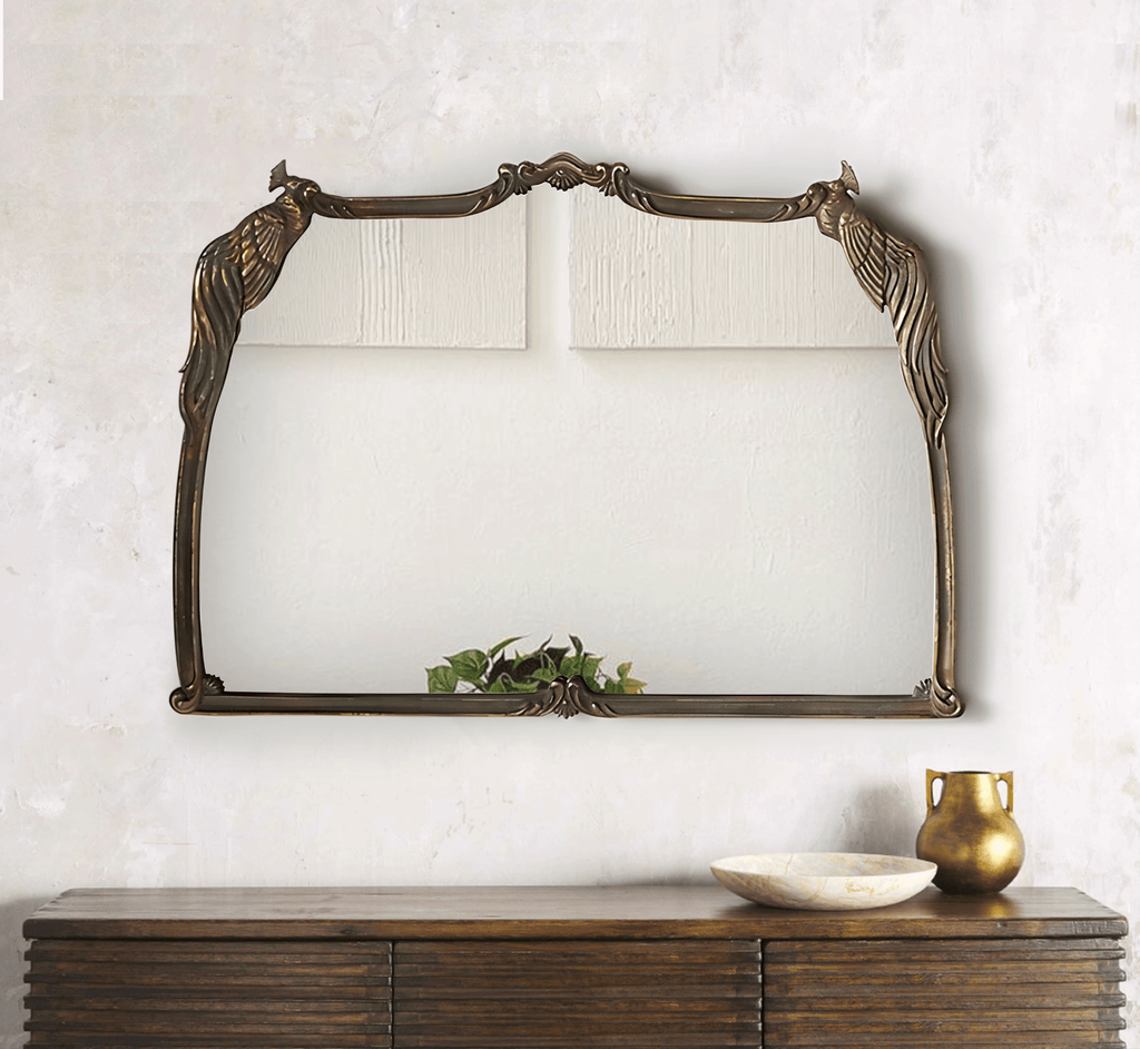 Imbibe Hand-casted Wall Mirror