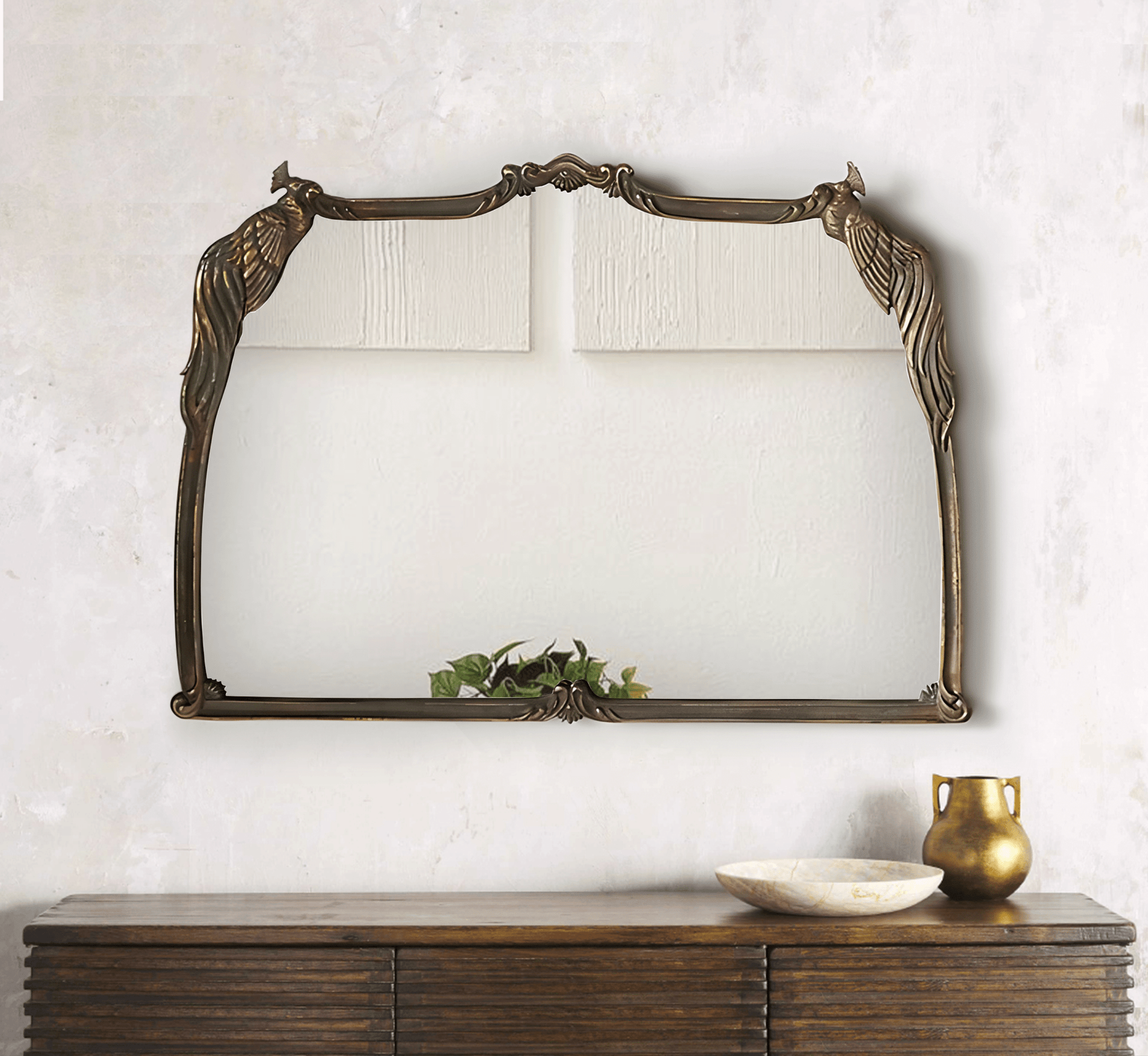 Imbibe Hand-casted Wall Mirror