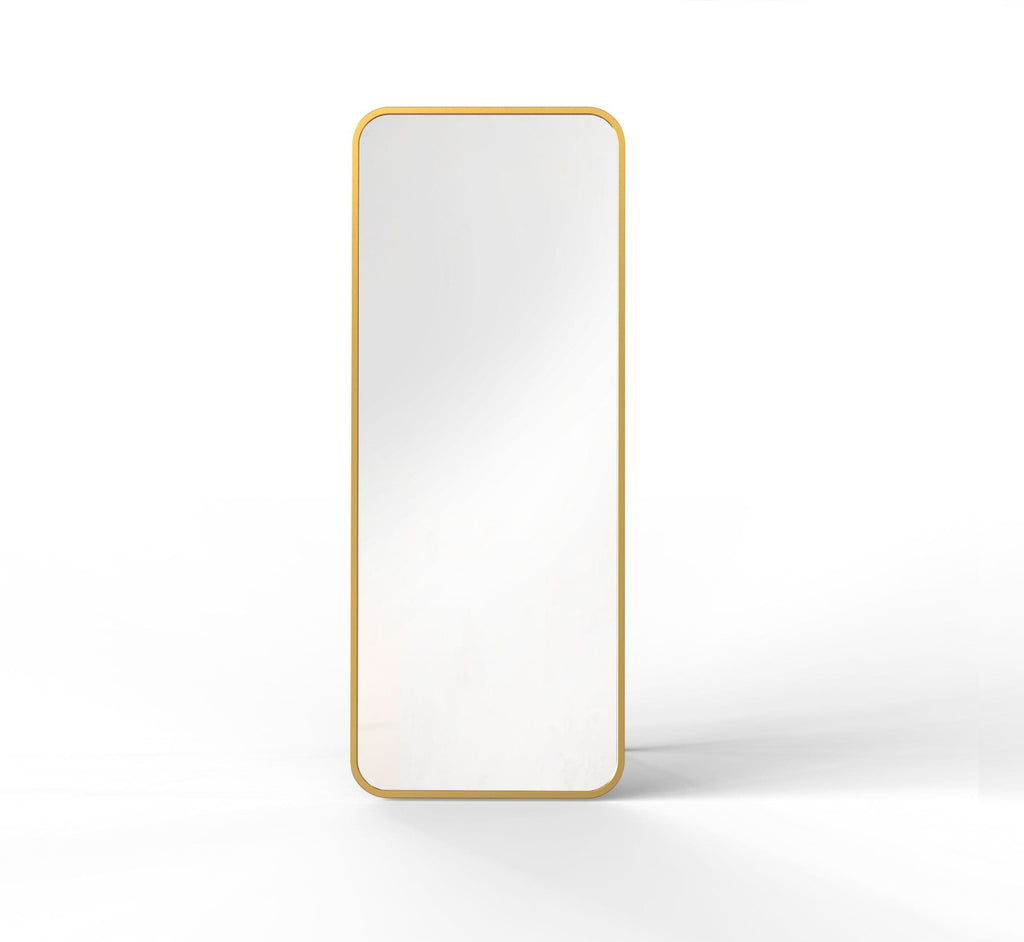Mile Metal Floor Mirror with Stand