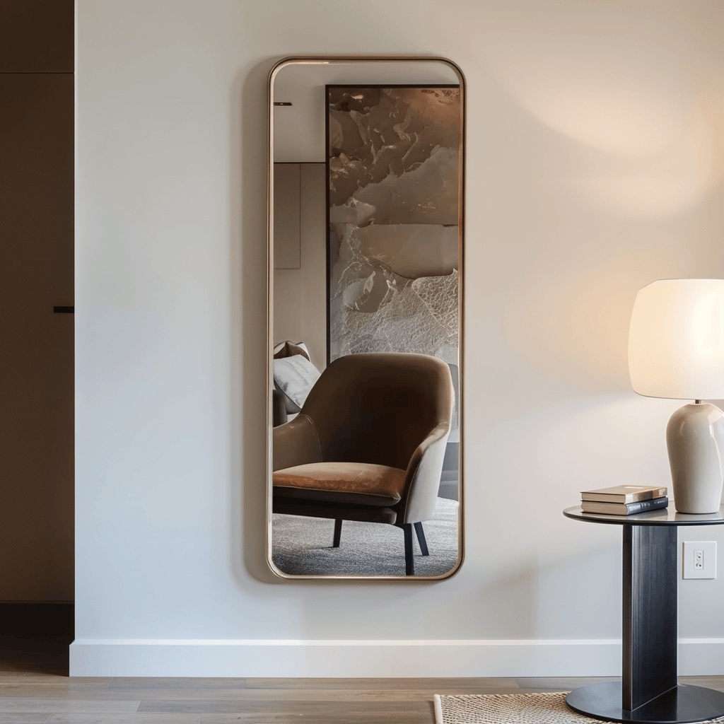 Mile Metal Wall Mirror