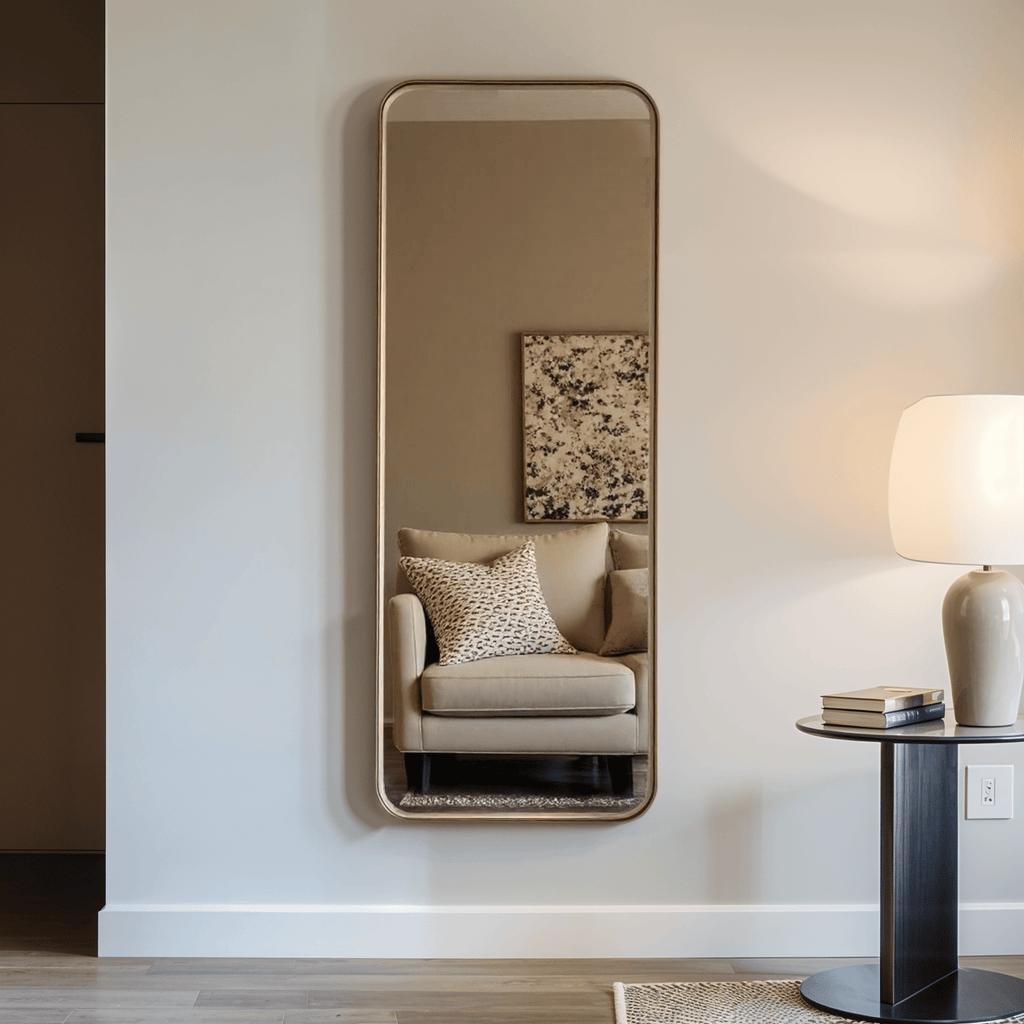 Mile Metal Wall Mirror