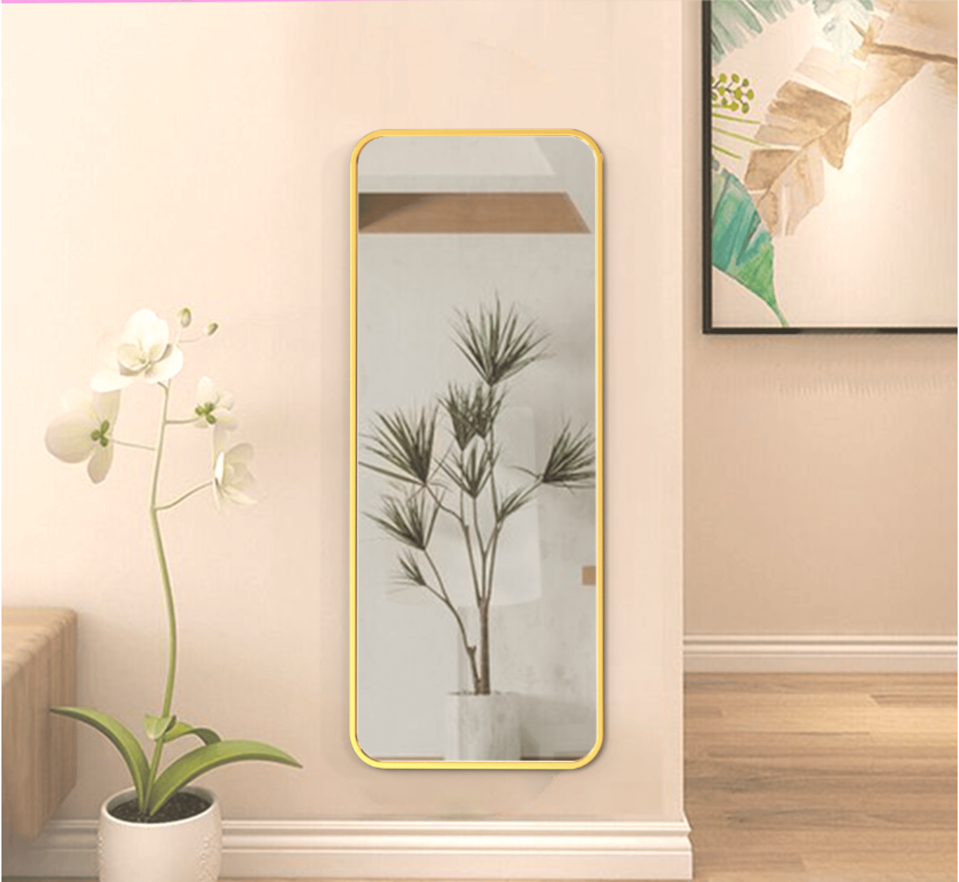 Mile Metal Wall Mirror