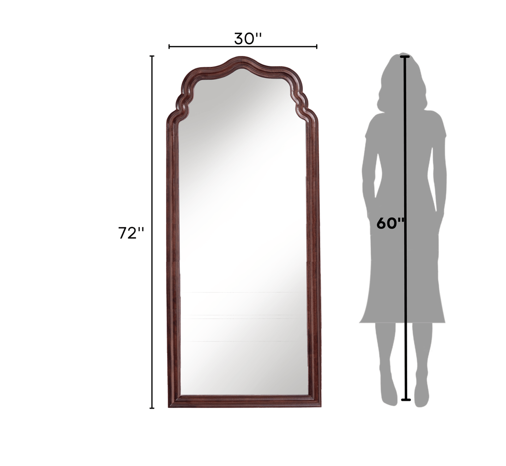 Nami Wooden 6FT Floor Mirror