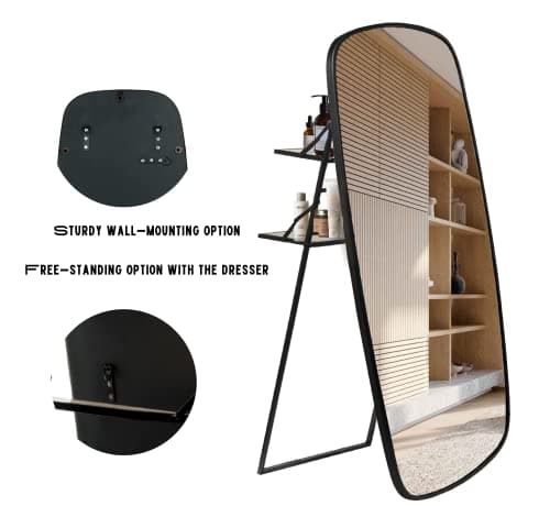 Ohana Full-length Mirror with Stand