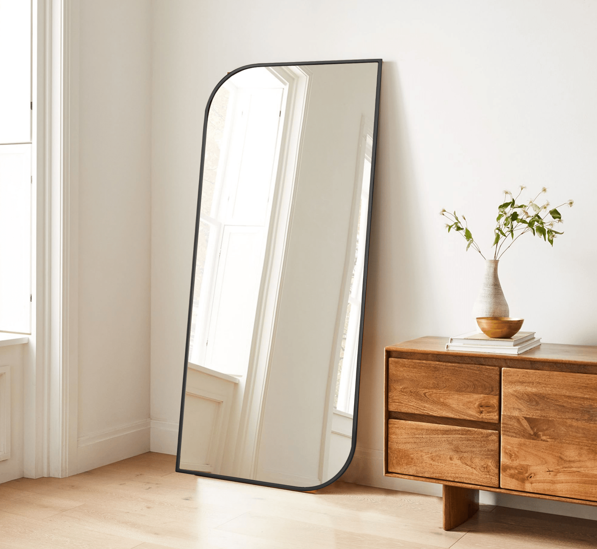 Panache Metal 6FT Floor Mirror