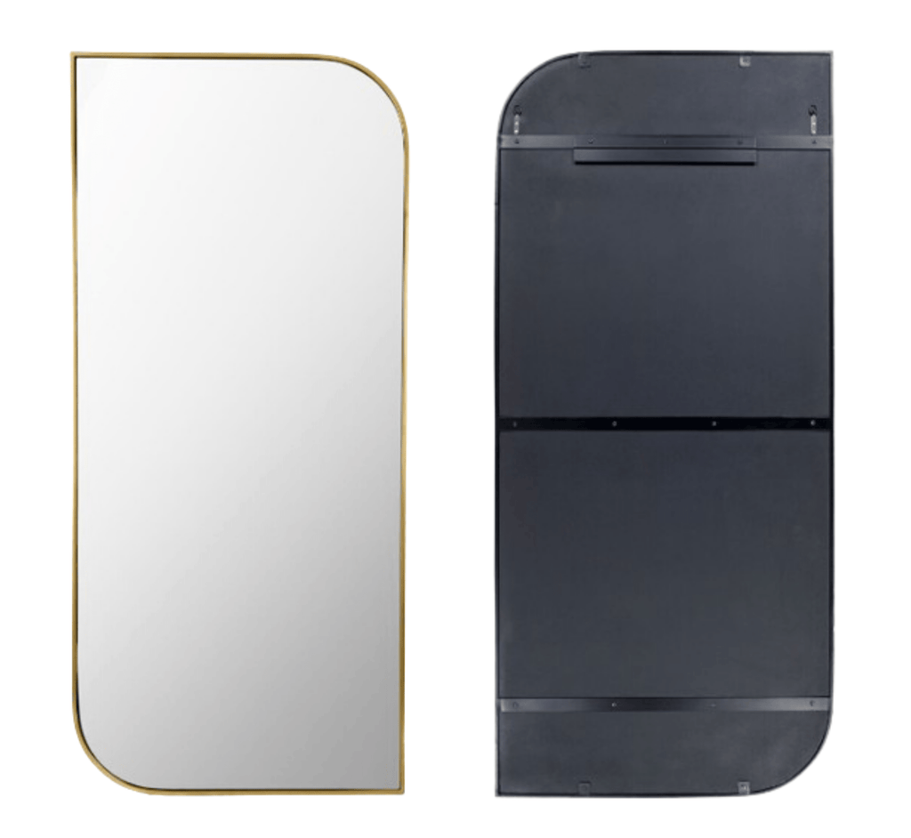 Panache Metal 6FT Floor Mirror