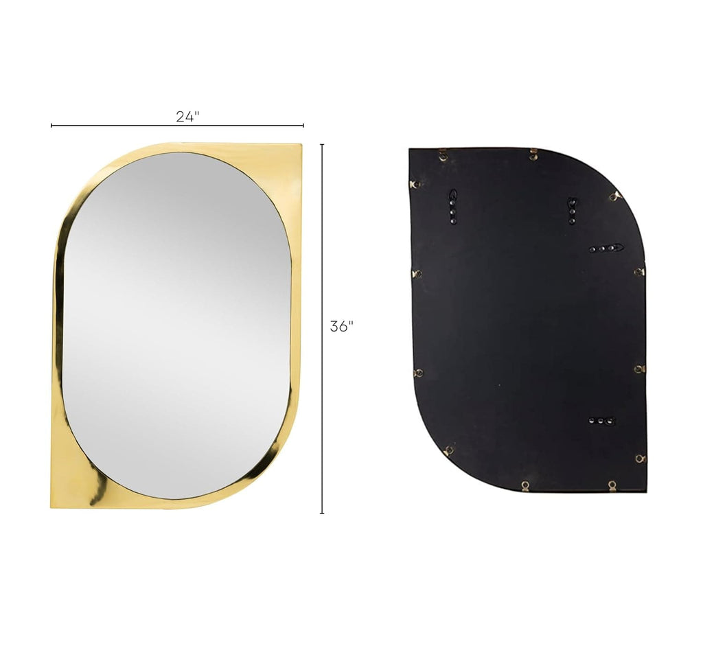 Panache Metal Wall Mirror