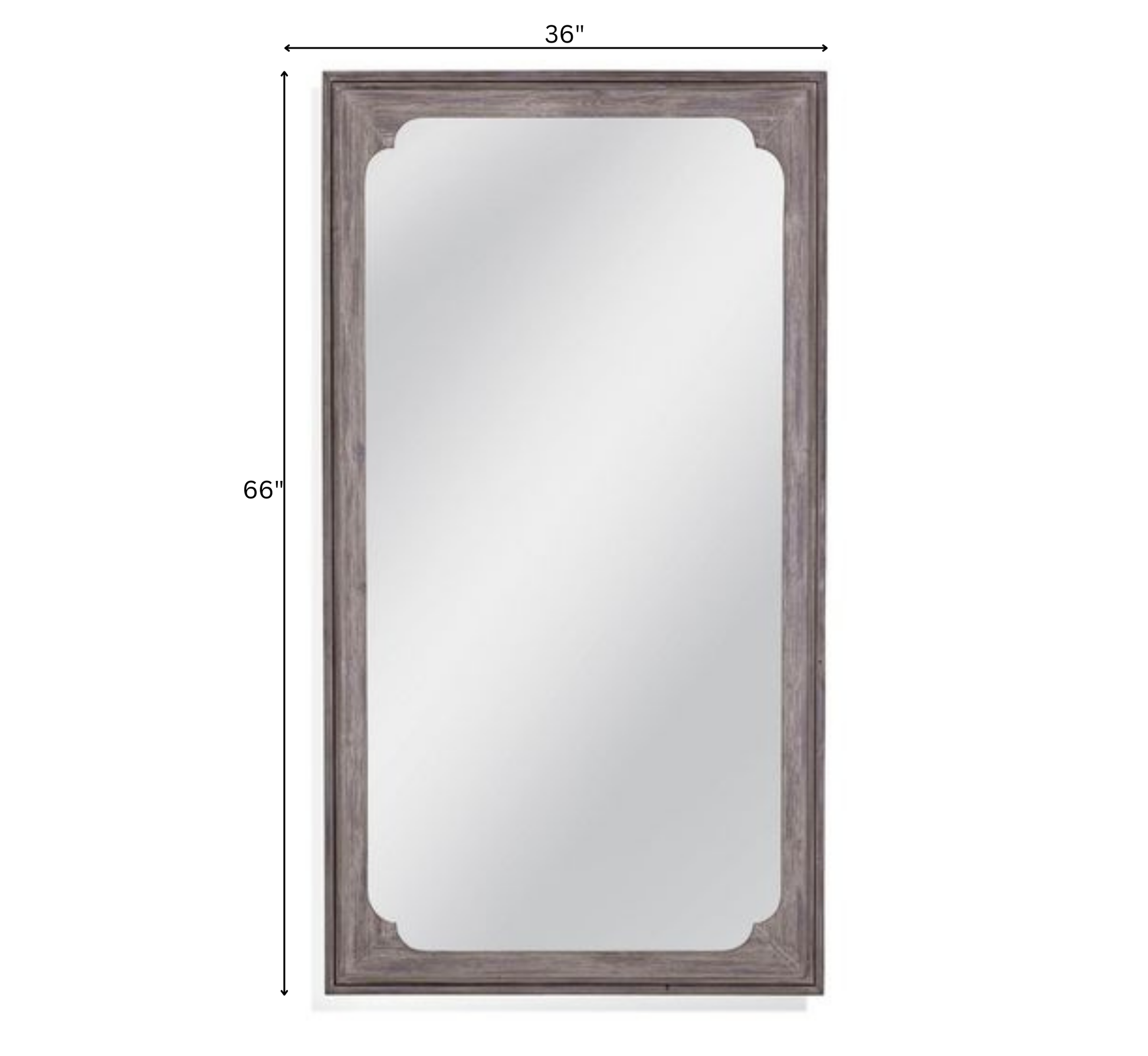 Pravesh Wooden Full-Length Mirror