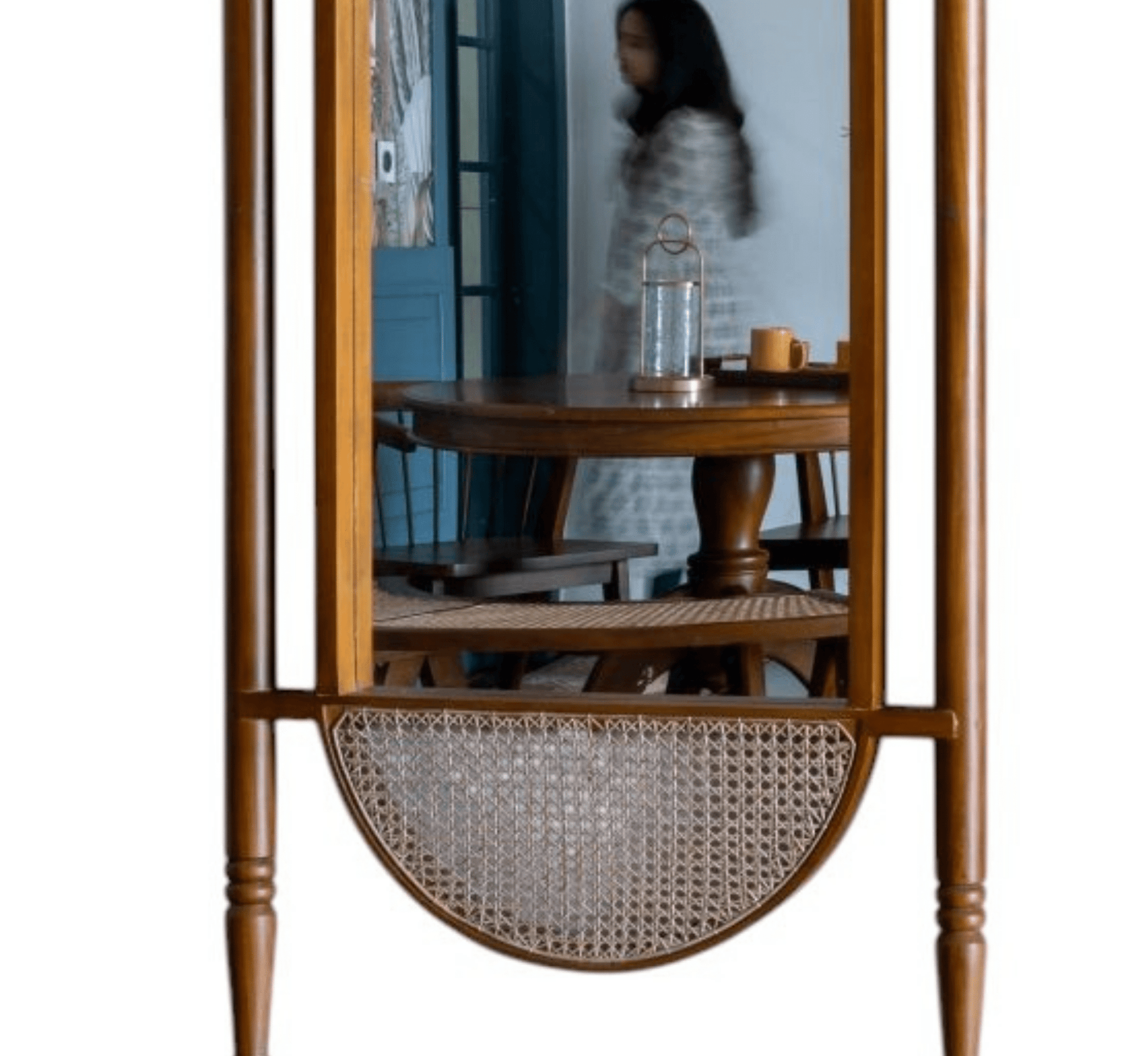 Sama Wooden 6FT Floor Mirror