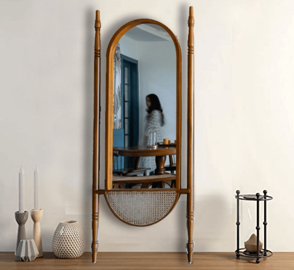 Sama Wooden 6FT Floor Mirror