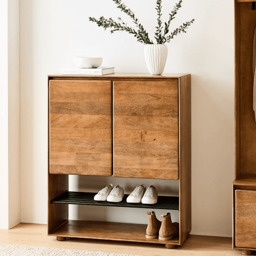 Panache Wooden 6-Tier Shoe Cabinet