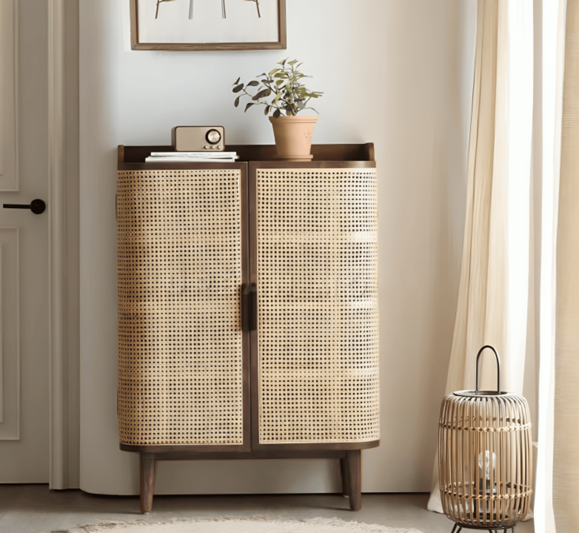 Vyut 45" Wooden Storage Cabinet