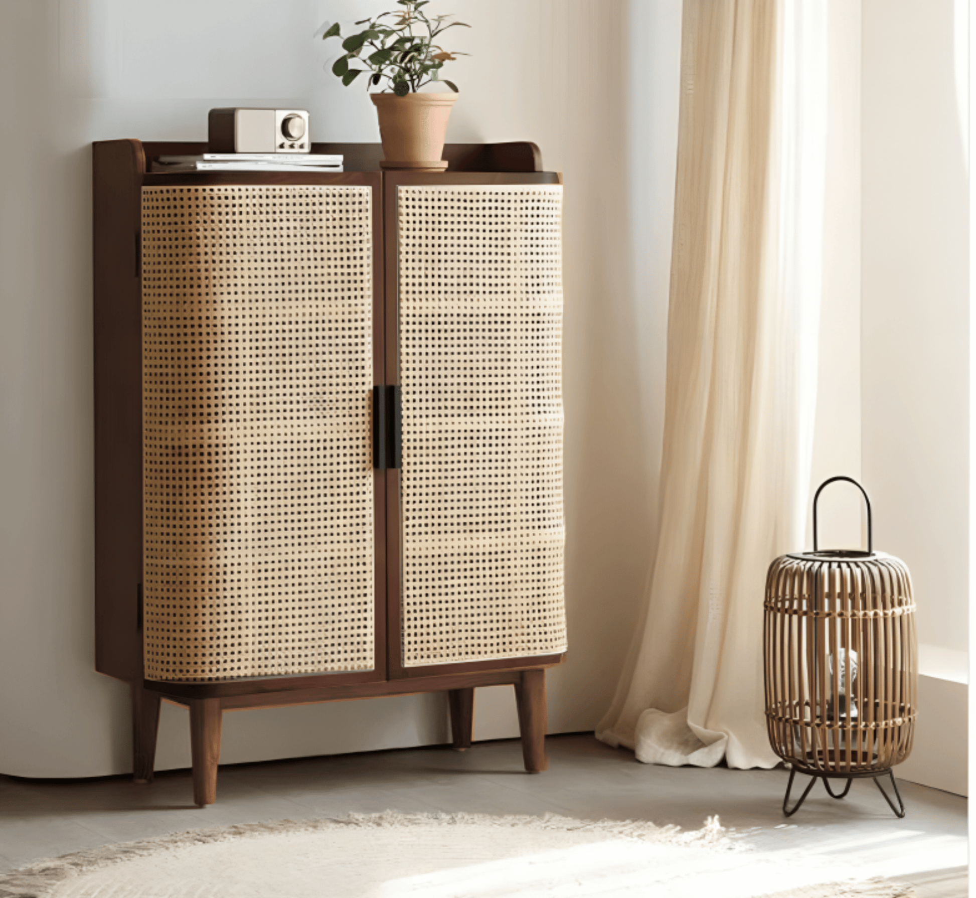 Vyut 45" Wooden Storage Cabinet