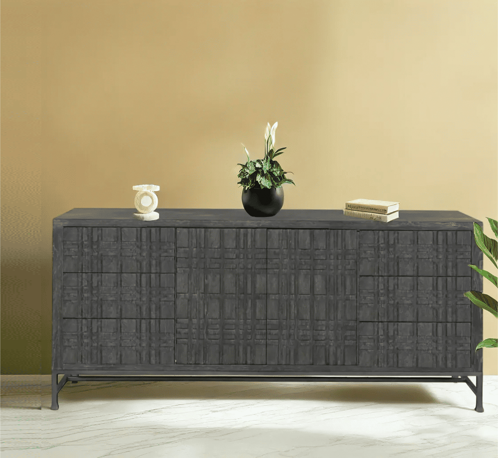 Ishir Wooden 70" Sideboard