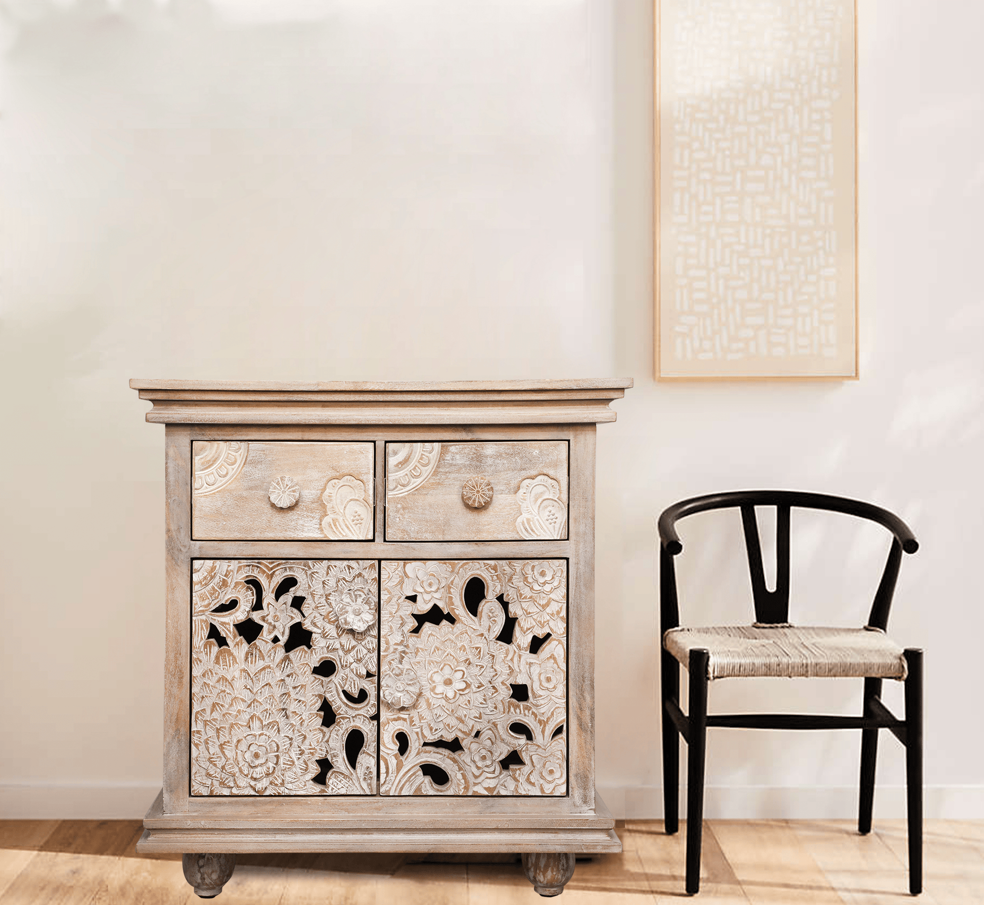 Ruchi Wooden 30" Sideboard