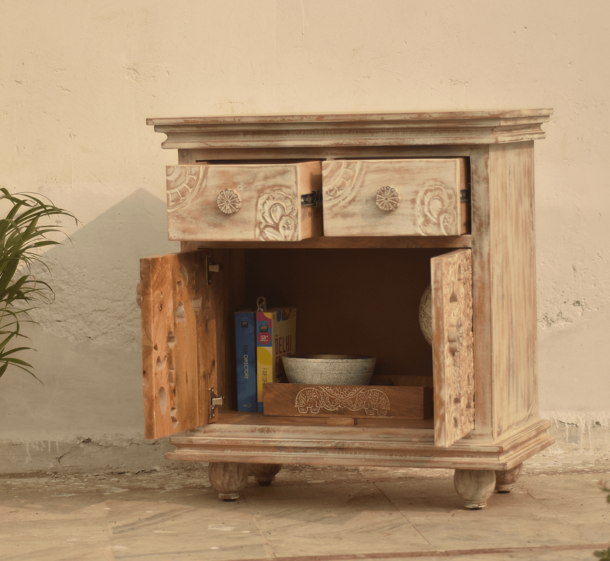 Ruchi Wooden 30" Sideboard