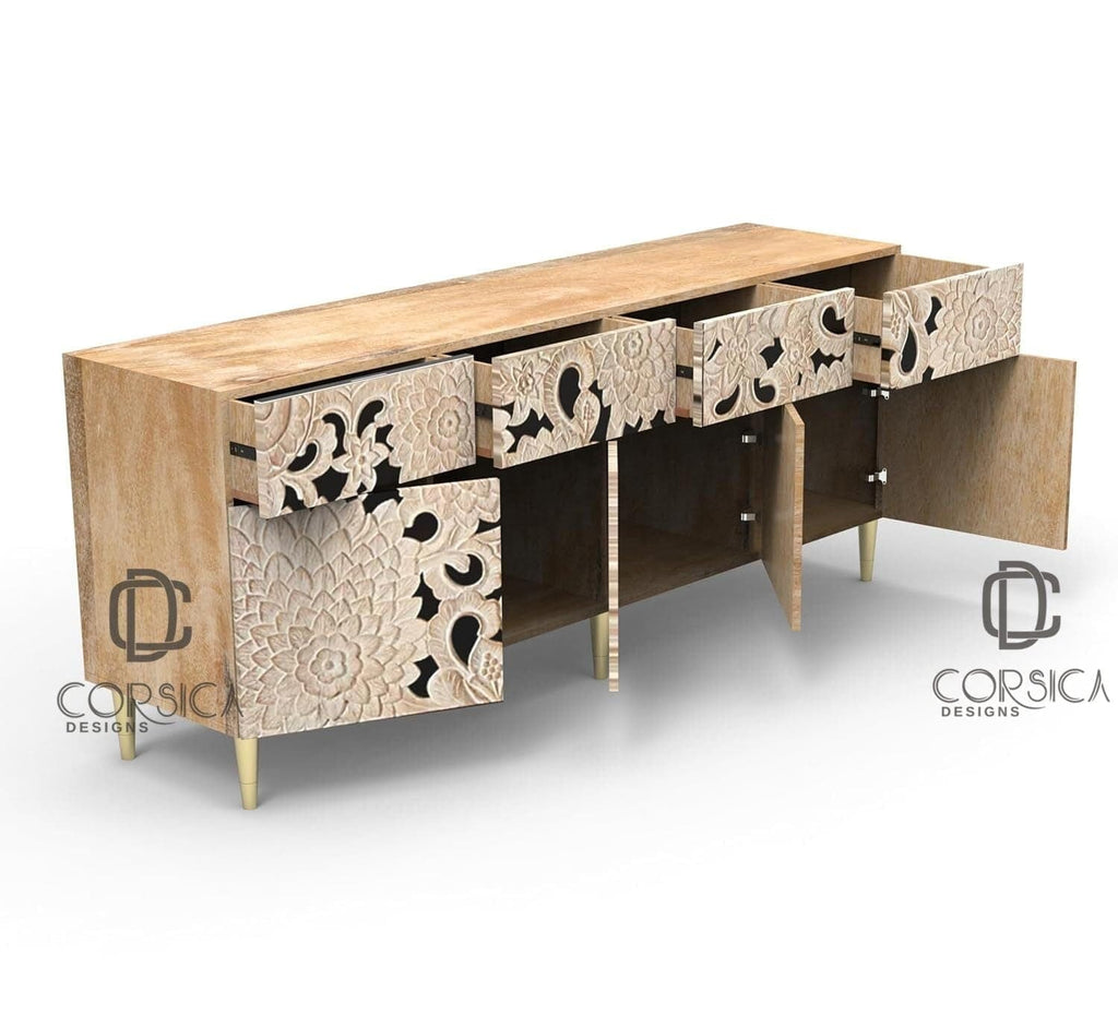 Ruchi Wooden 70" Sideboard