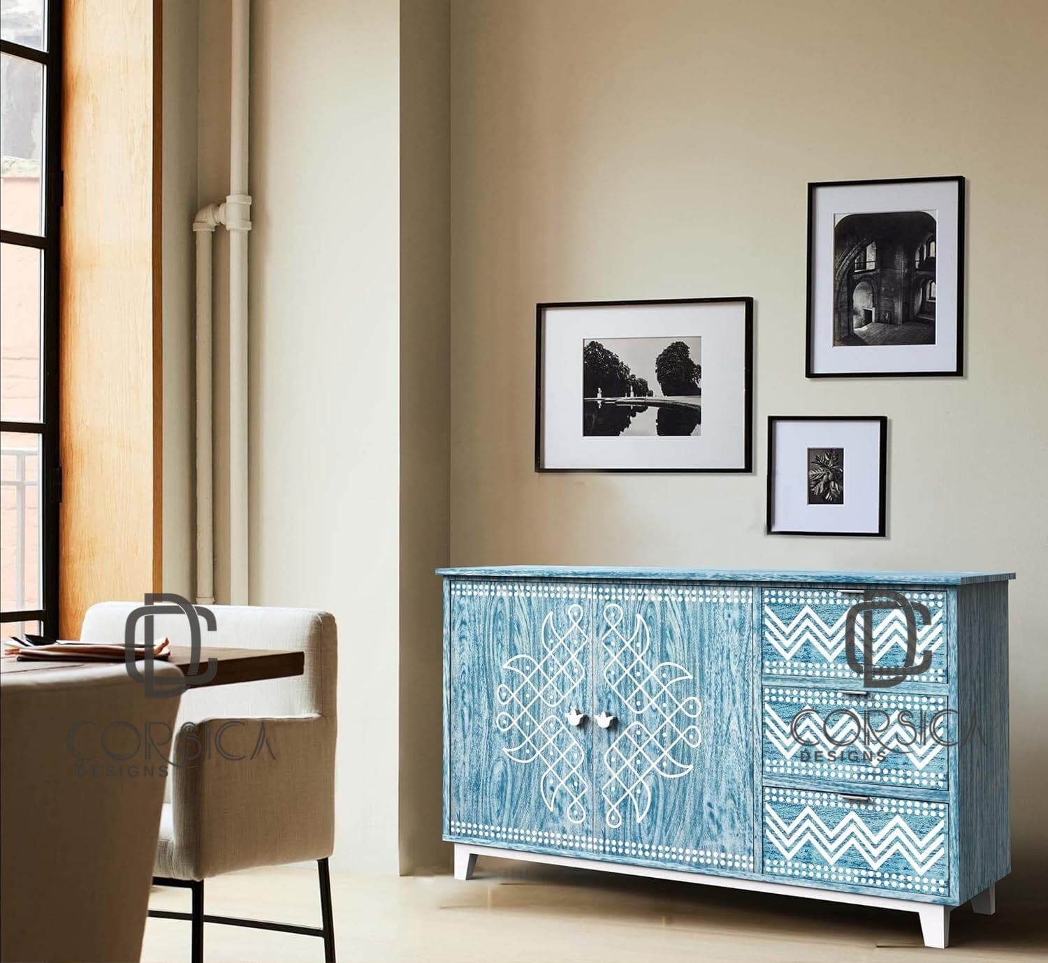 Verve Wooden 54" Sideboard