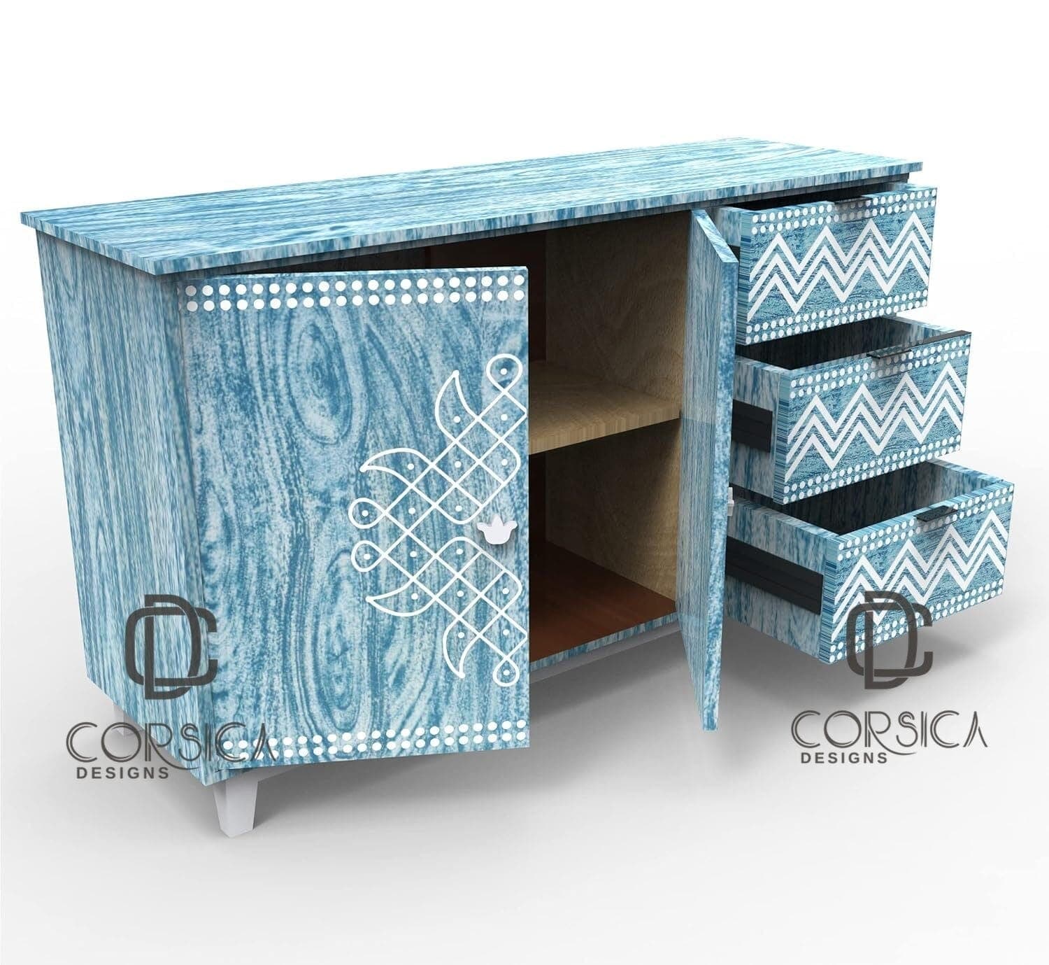 Verve Wooden 54" Sideboard