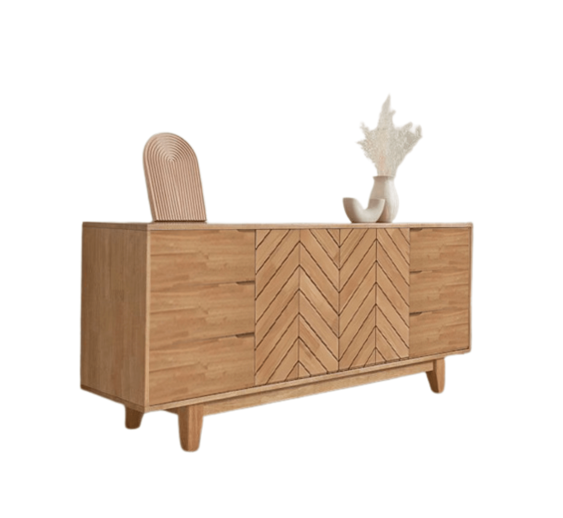 Vesnity Wooden 70" Sideboard