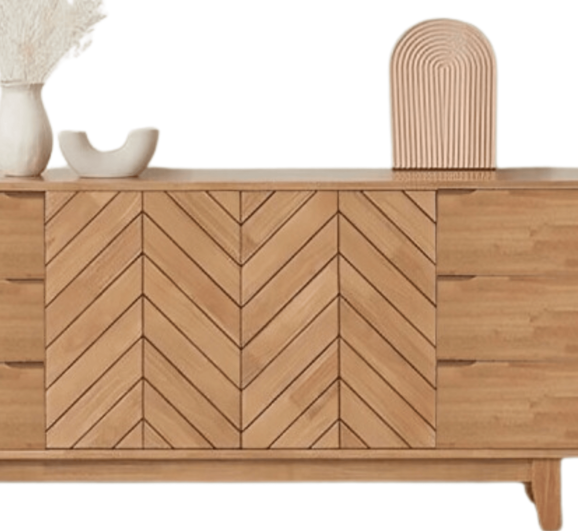 Vesnity Wooden 70" Sideboard