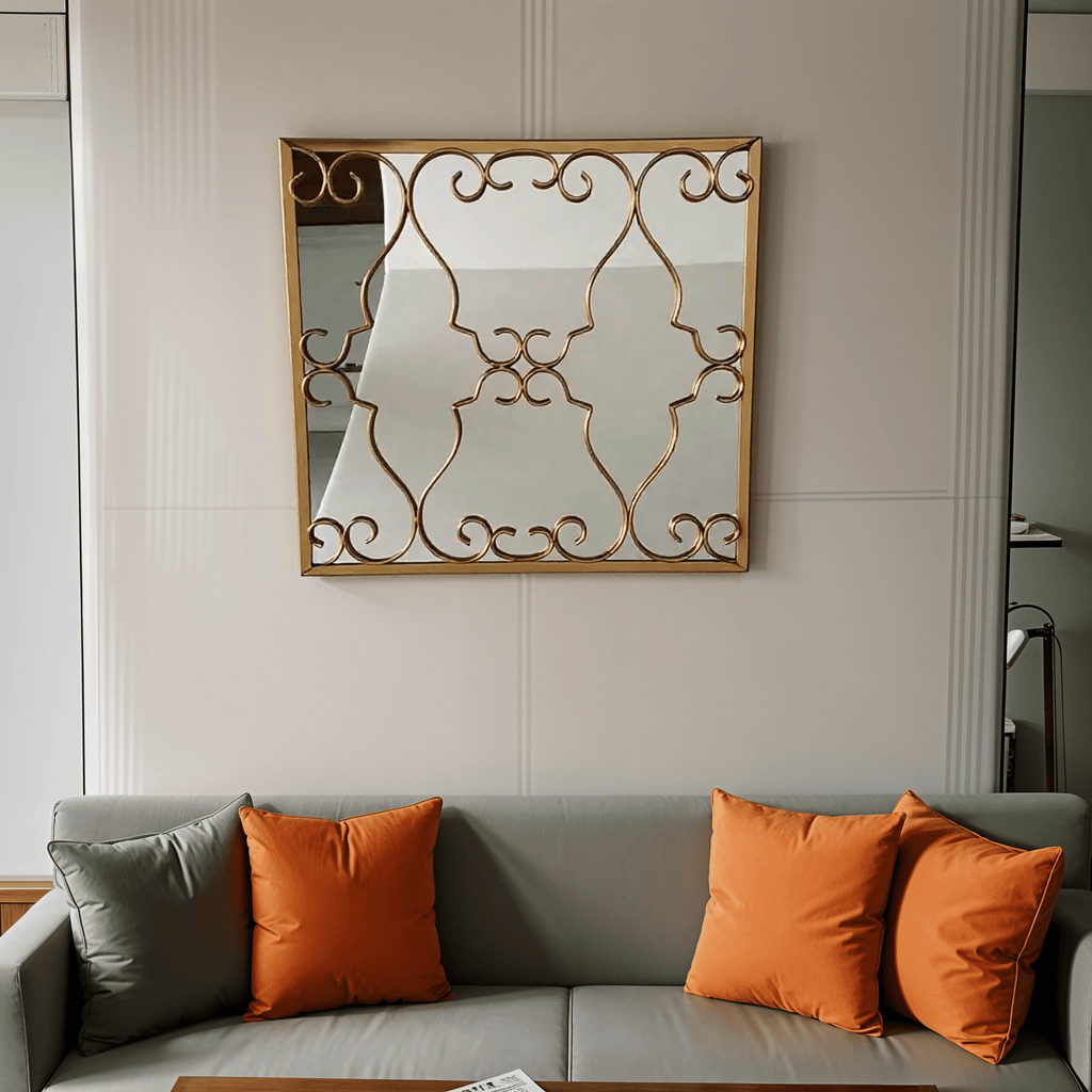 Ingrained Glass Wall Decor