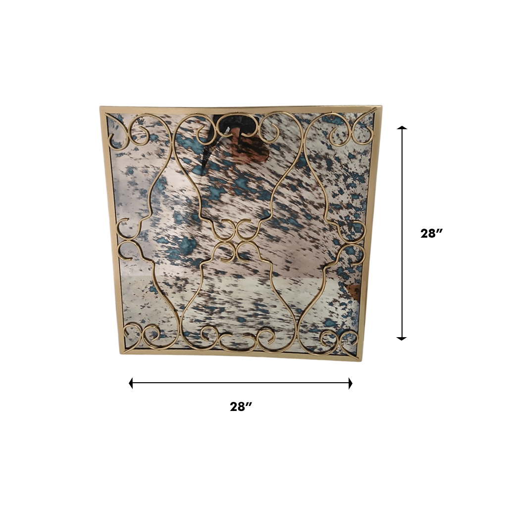 Ingrained Glass Wall Decor