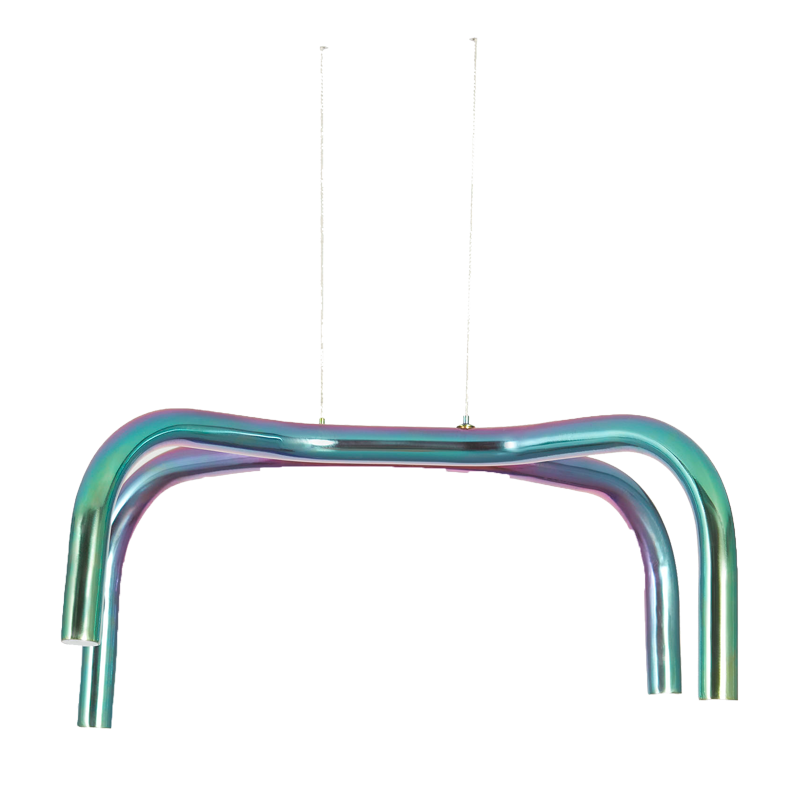 Single Branch Lamp - Rainbow