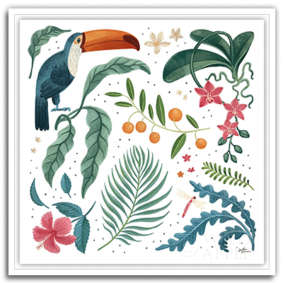 Jungle Love III White