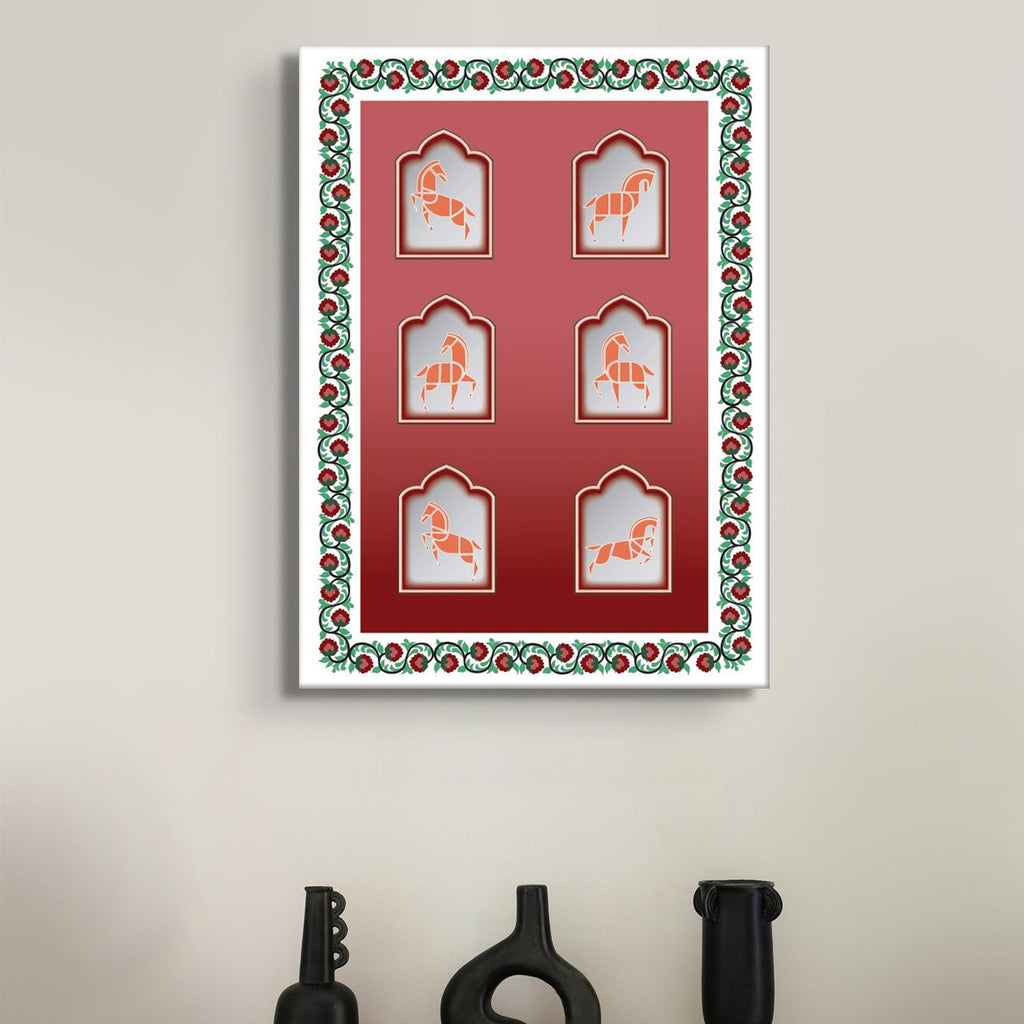 Invitation to a Royal Past Wall Painting