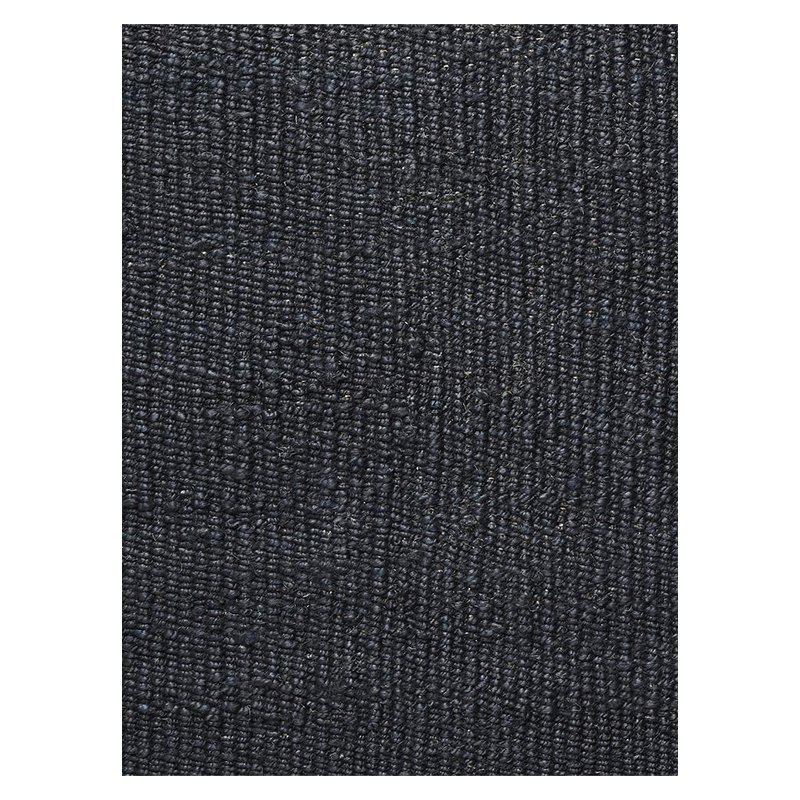 Hemp Handwoven Rug_ Panja Black