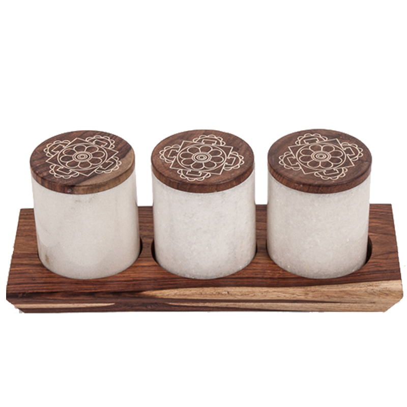 Mandala Condiment Servers