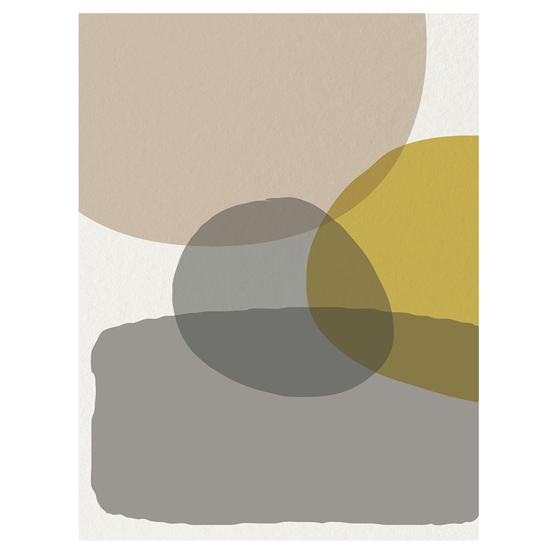 Mid century Abstract circle 6